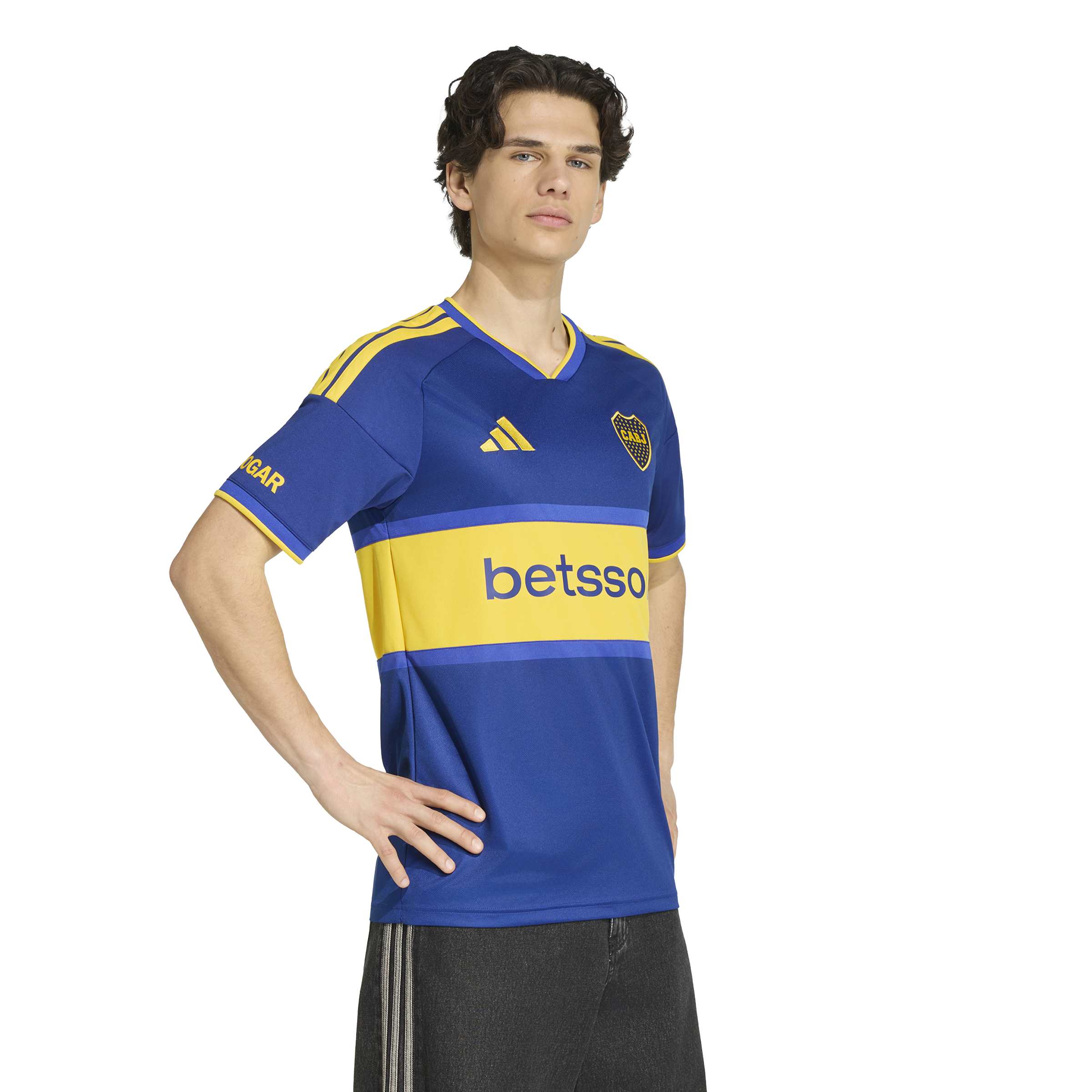 Adidas Men's Boca Juniors Home Stadium Jersey 26/27