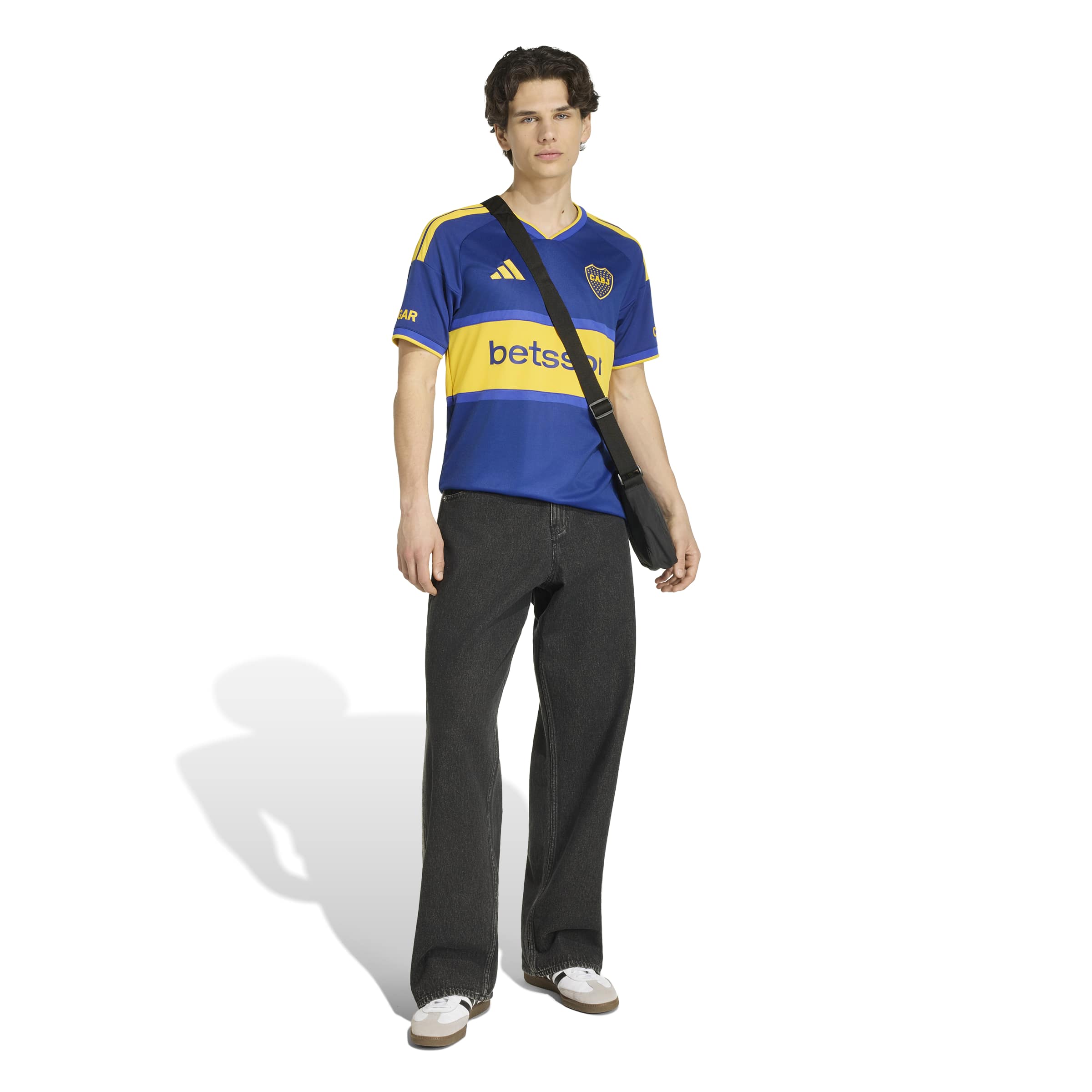 Adidas Men's Boca Juniors Home Stadium Jersey 26/27