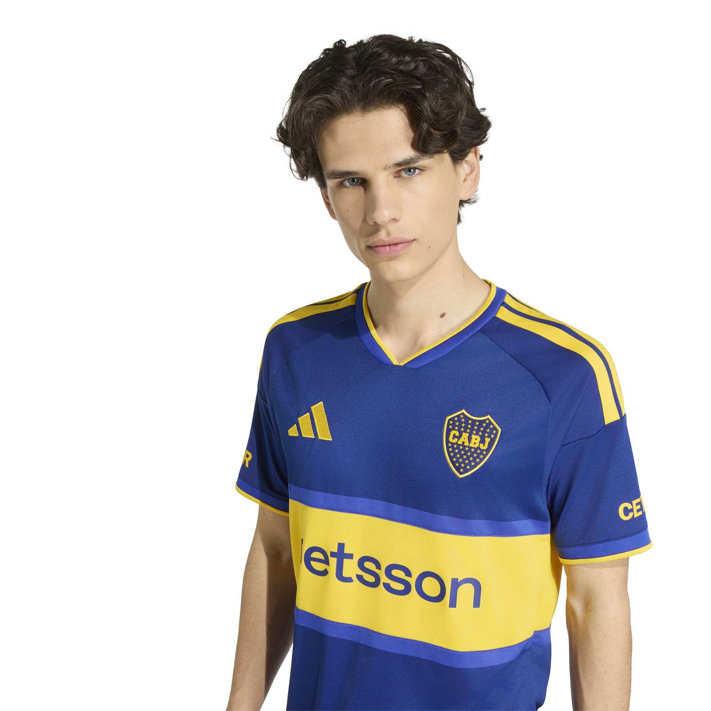 Adidas Men's Boca Juniors Home Stadium Jersey 26/27