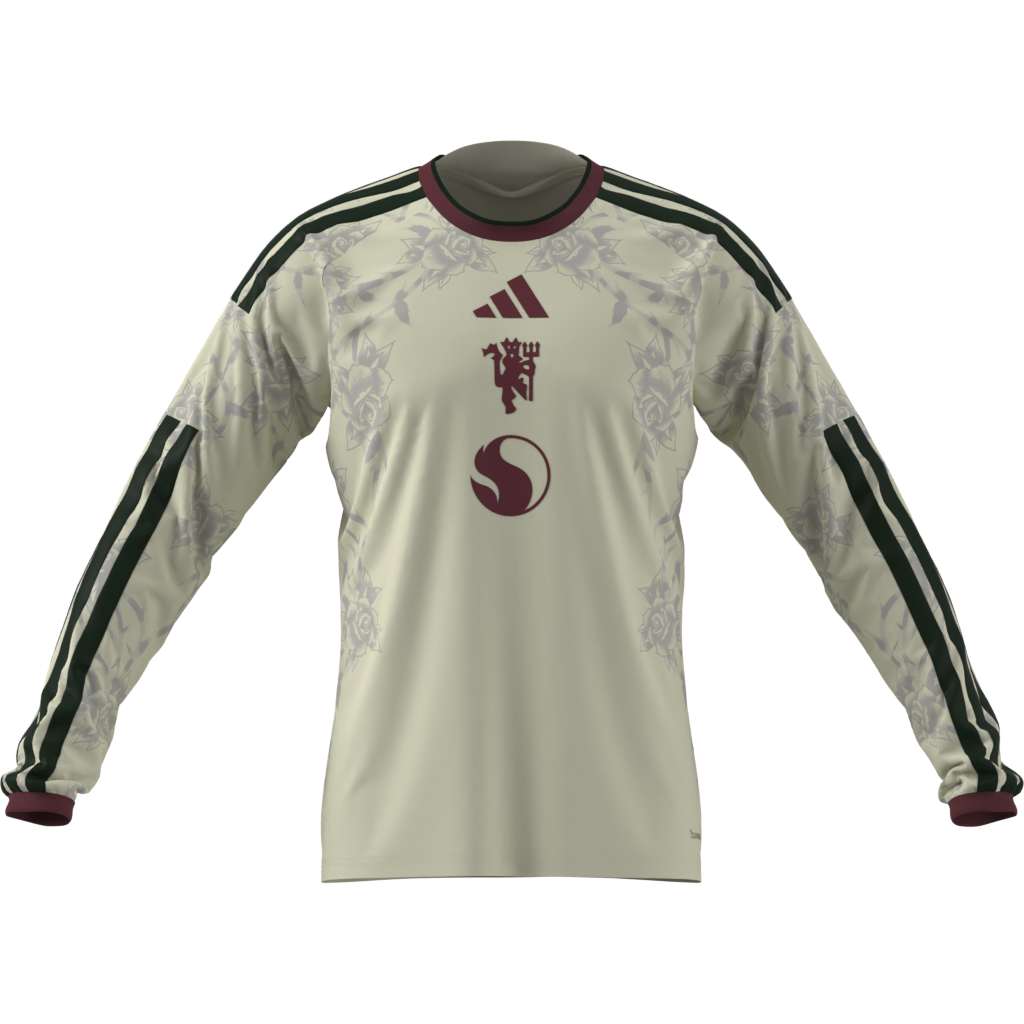 Adidas Men's Manchester United Long Sleeve Third Stadium Replica Jersey 26/27