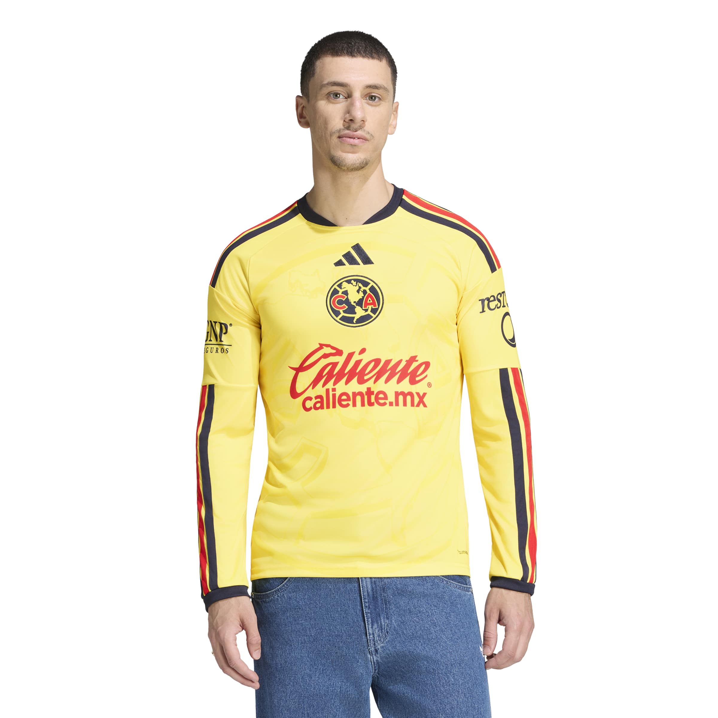 Adidas Club America Home Long Sleeve Jersey 26/27