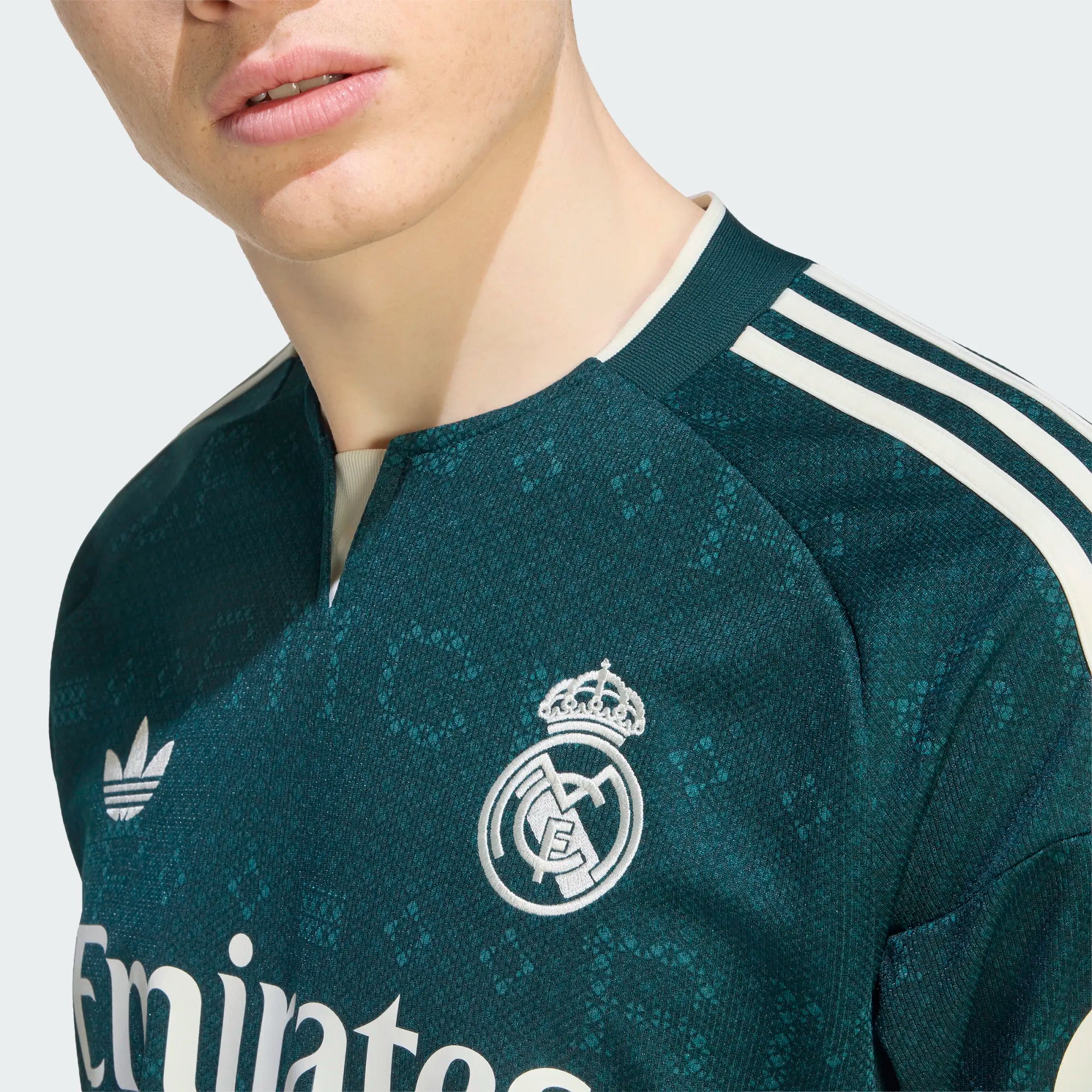 Adidas Real Madrid Long Sleeve Away Stadium Jersey 26/27