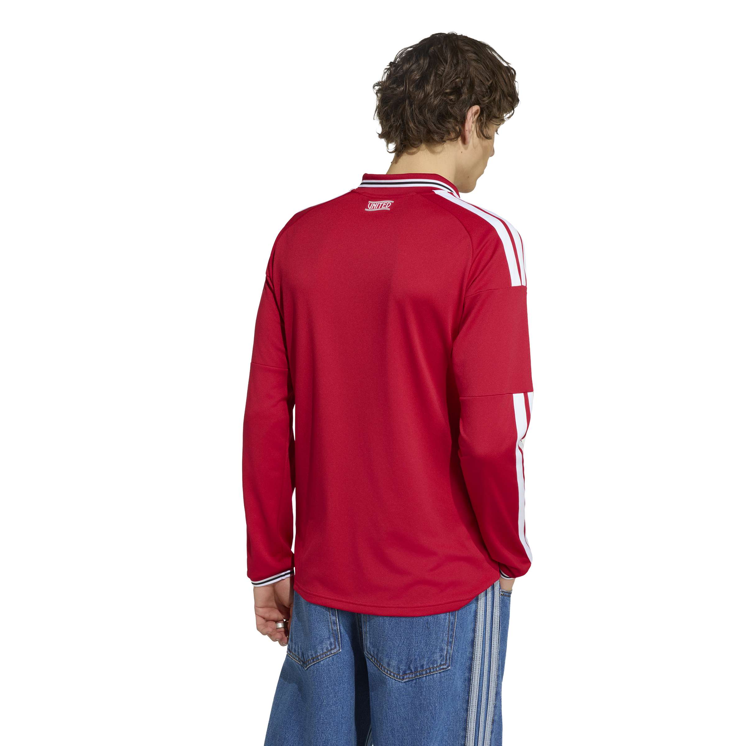 Adidas Men's Manchester United Long Sleeve Home Stadium Replica Jersey 26/27
