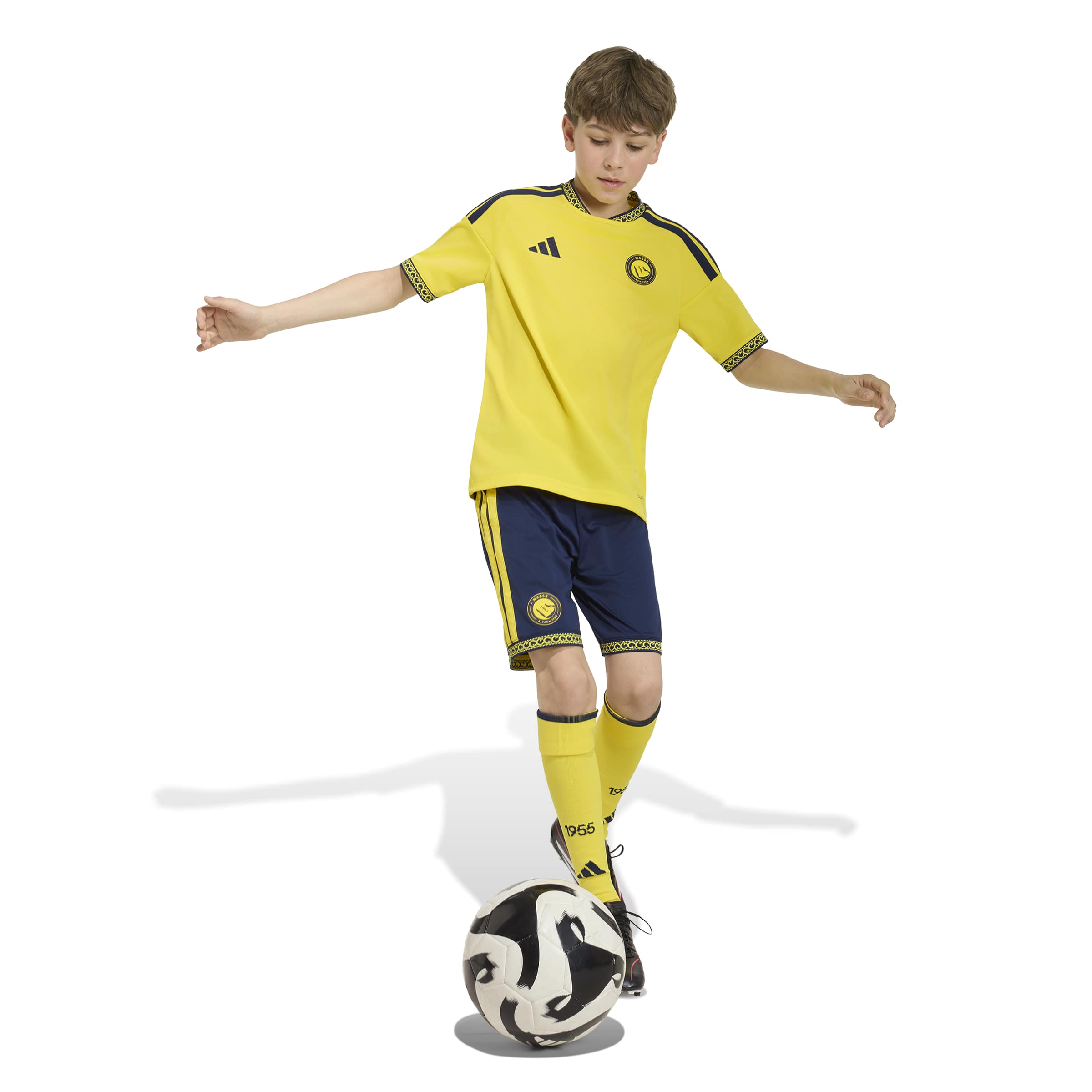 Adidas Youth Al Nassr FC Home Jersey 26/27