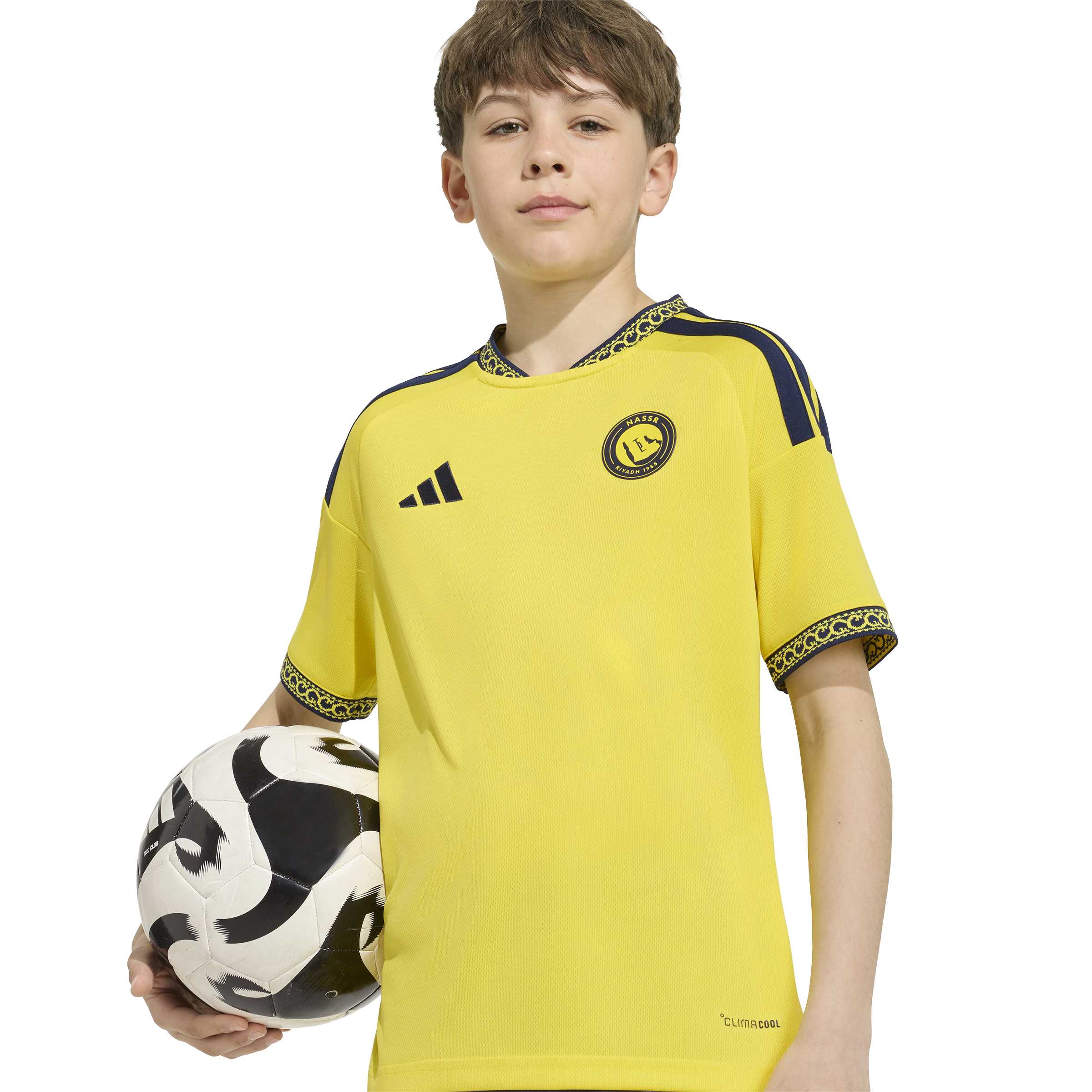 Adidas Youth Al Nassr FC Home Jersey 26/27