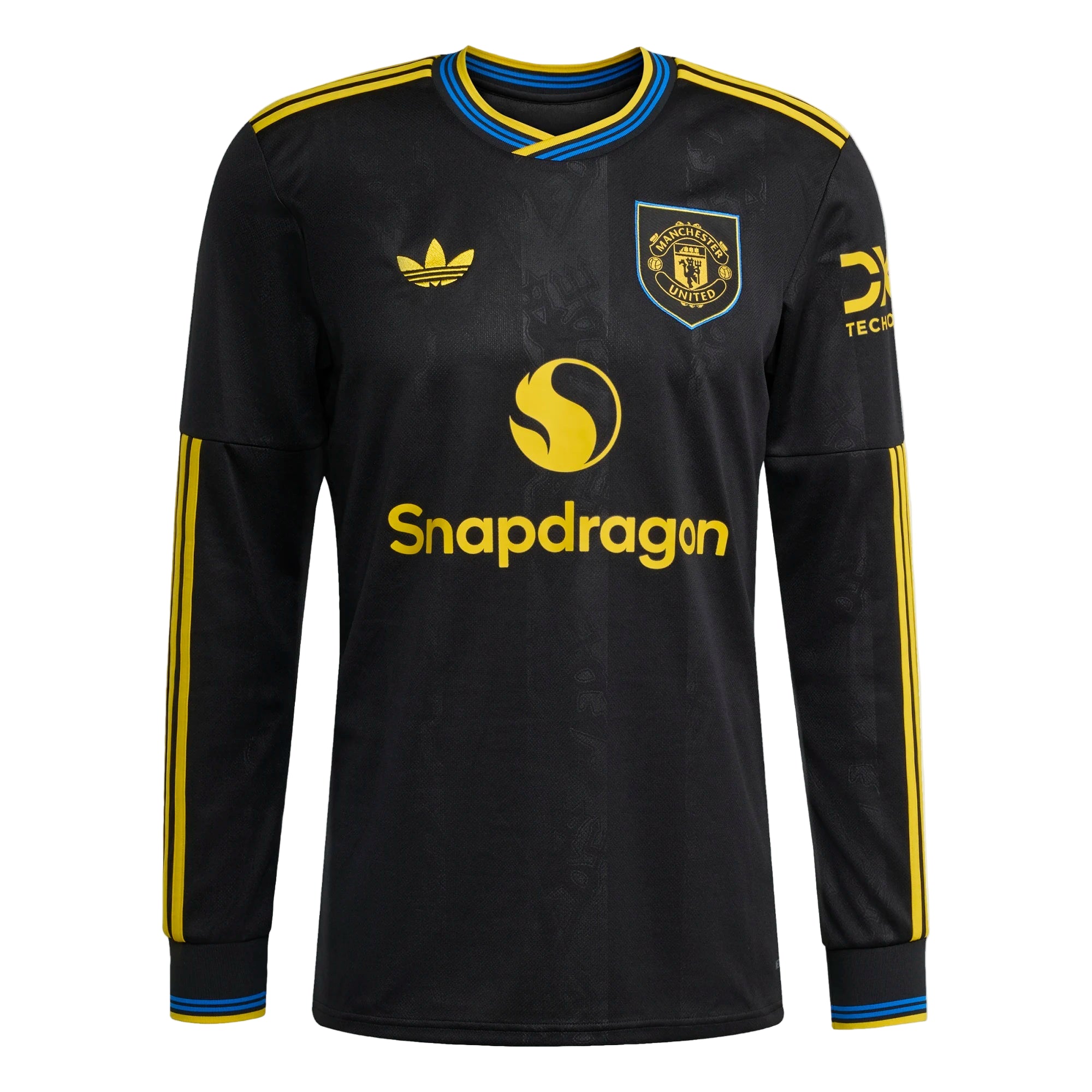 Adidas Men's Manchester United Long Sleeve 3rd Stadium Replica Jersey 25/26