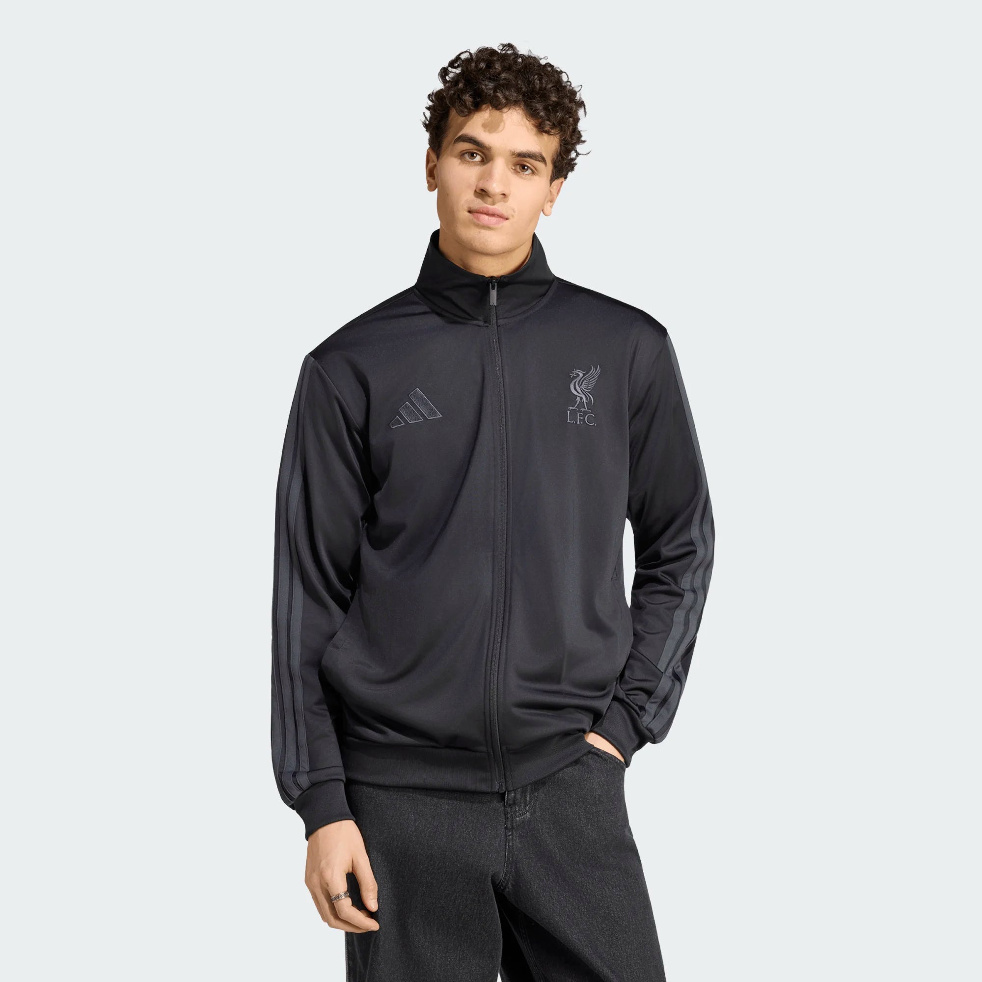 Adidas Liverpool FC DNA Track Top Jacket - Black