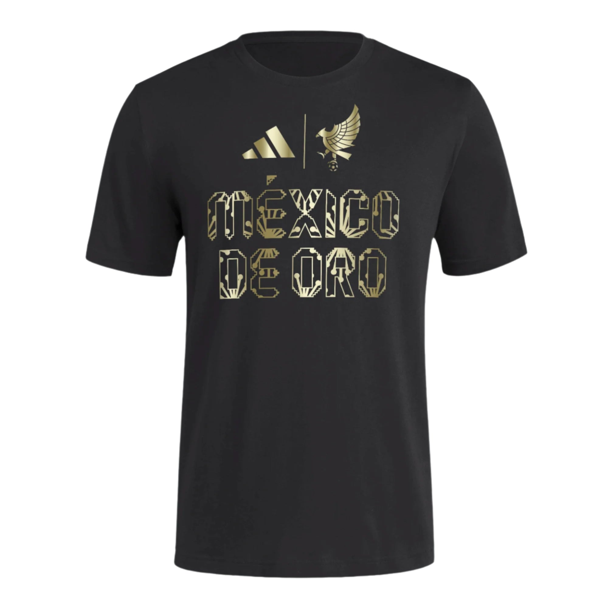 Adidas Mexico FMF "Mexico De Oro"T-Shirt-Black