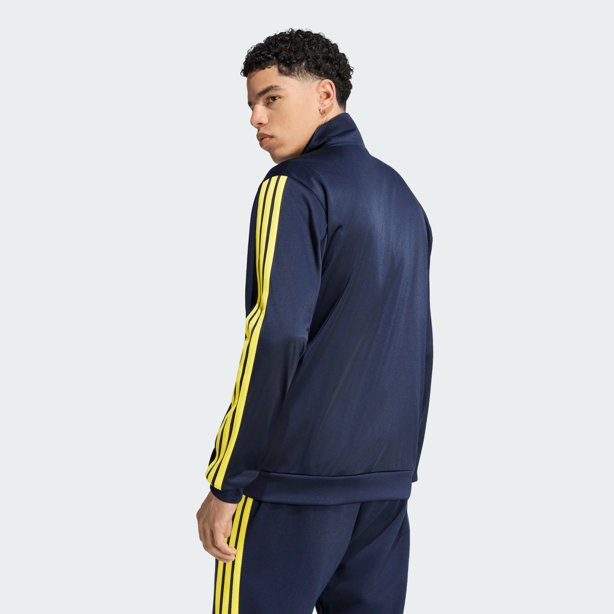 Adidas Club America DNA Track Top Jacket - Navy/Yellow