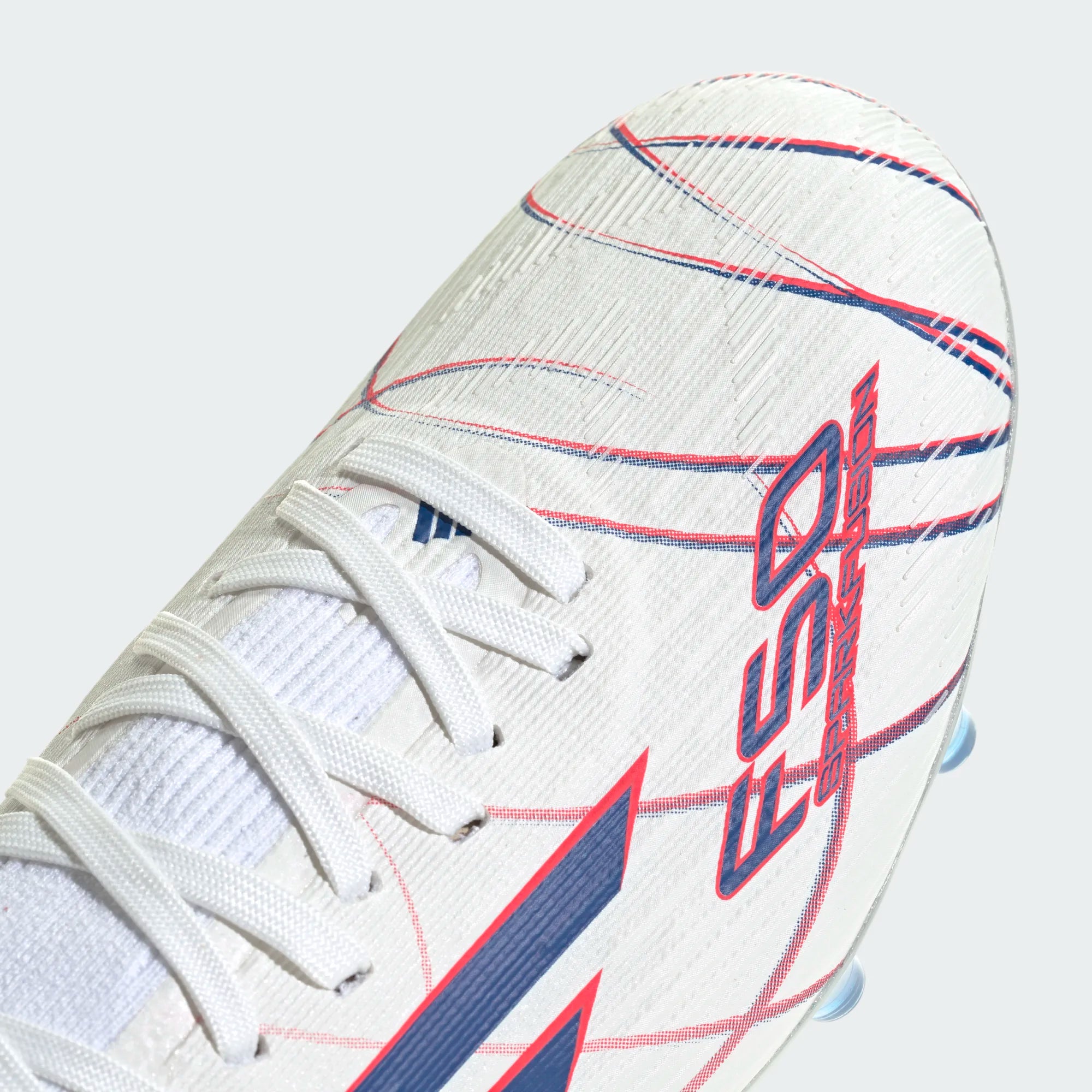 Adidas Women's F50 SPARKFUSION Pro  FG/AG-FTWWHT/ROYBLU/LUCRED