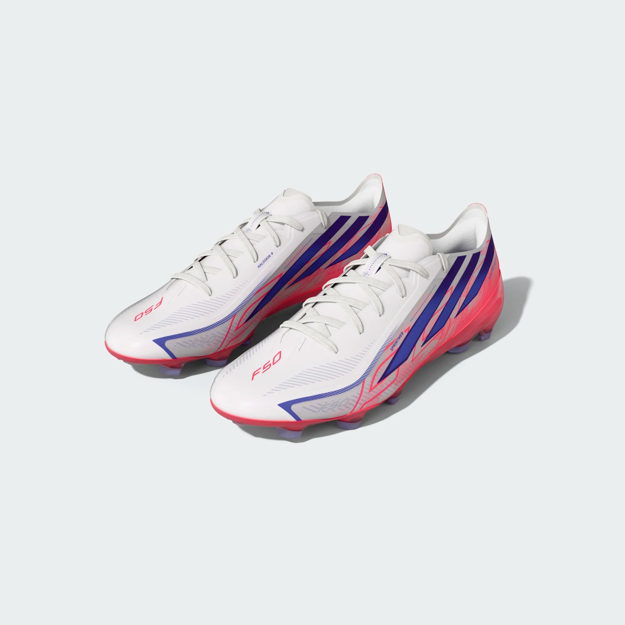 Adidas F50 Hyperfast Pro FG - FTWWHT/SOLPUR/SOLTUR