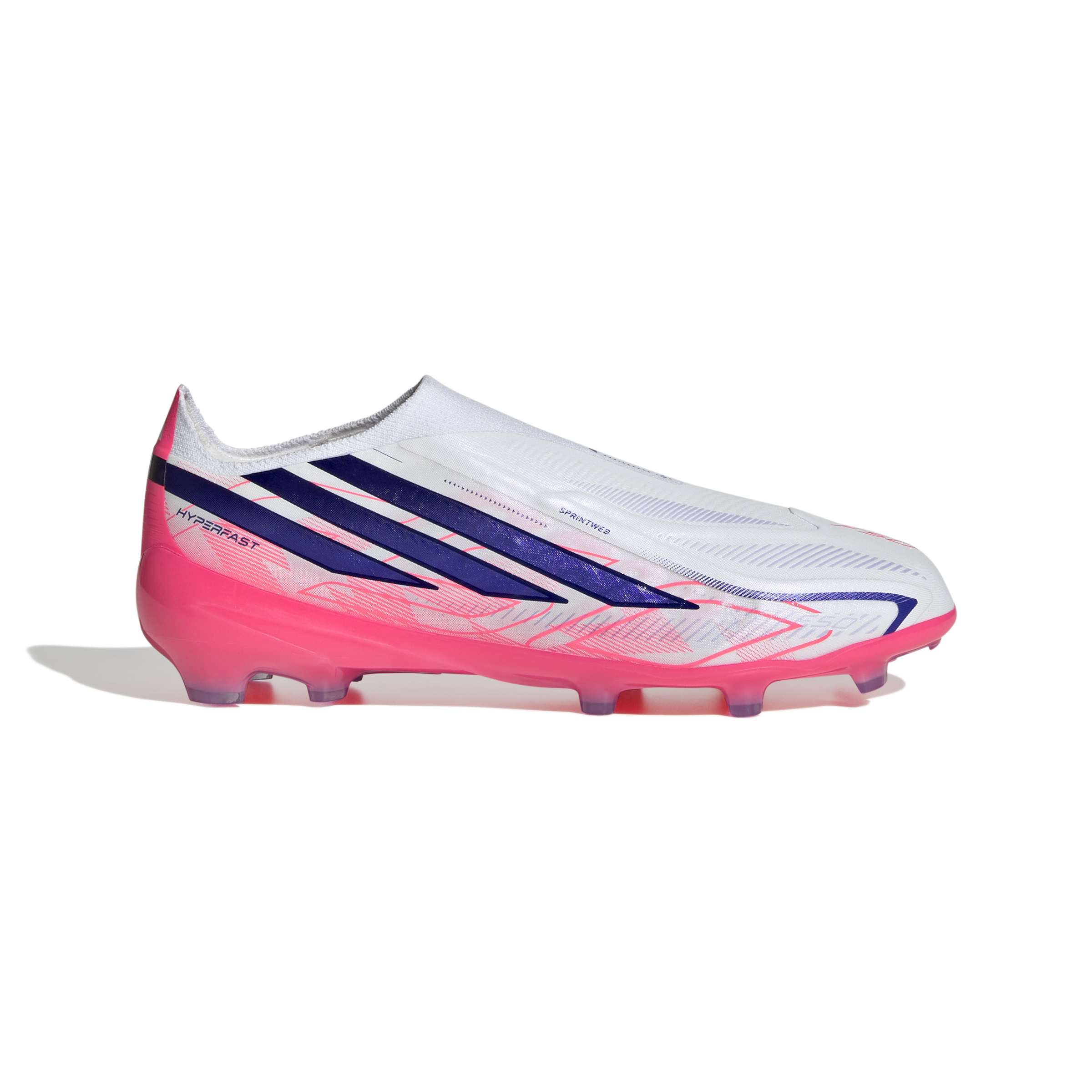Adidas Jr. F50 Hyperfast Elite Laceless Firm Ground Soccer Cleats