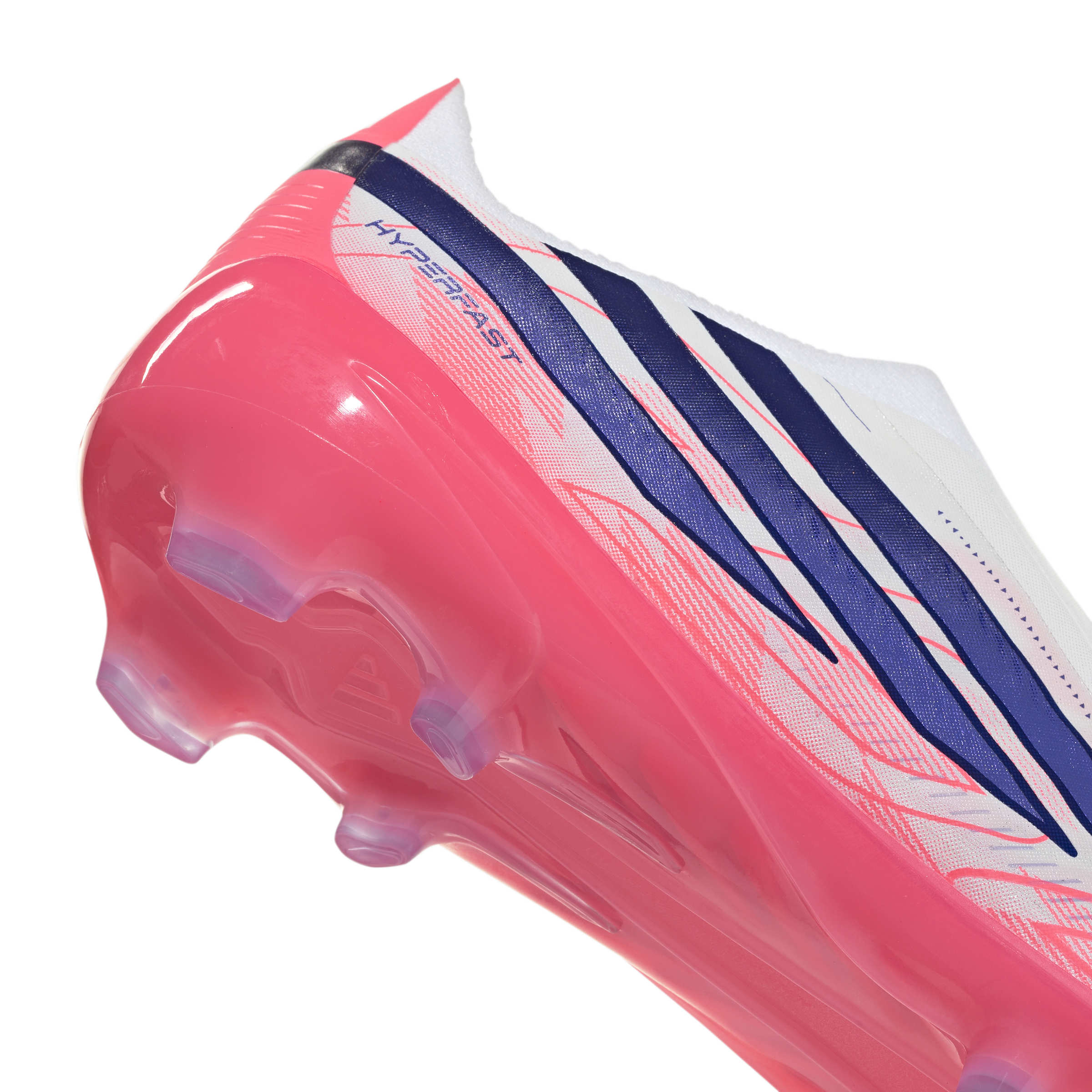 Adidas Jr. F50 Hyperfast Elite Laceless Firm Ground Soccer Cleats