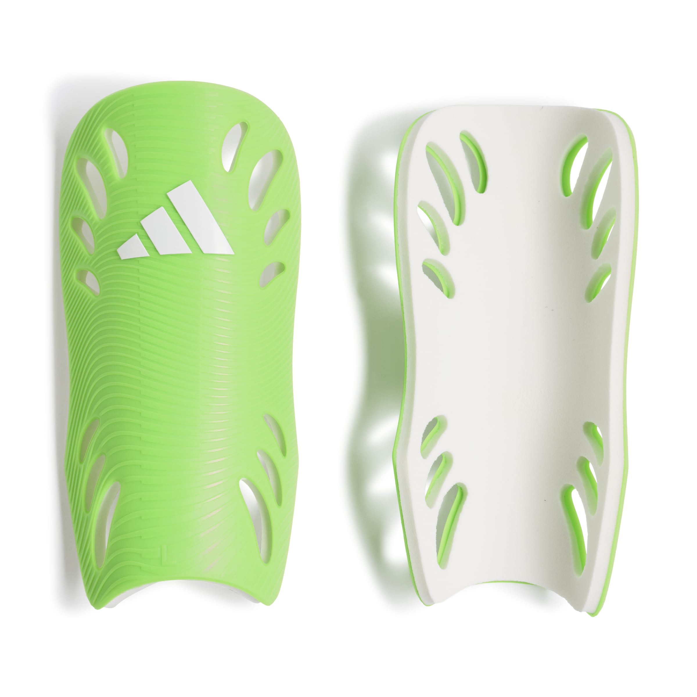 Adidas Adiflex Shin Guards-Lime Green