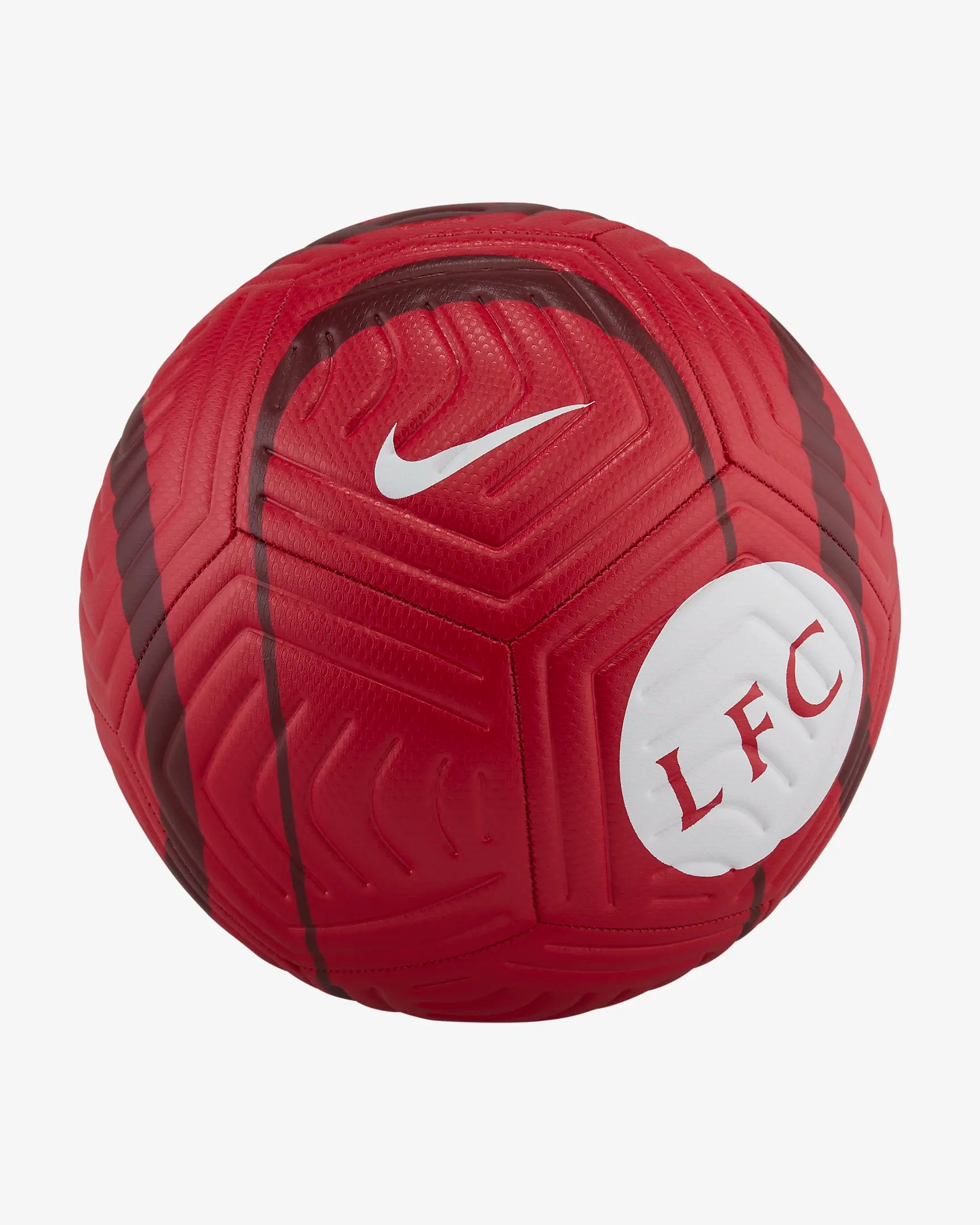 Nike Liverpool Strike Soccer Ball - Red