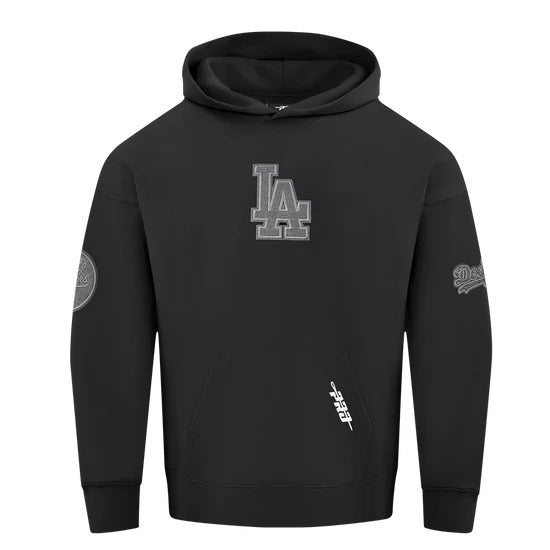 PRO STANDAR LOS ANGELES DODGERS REVERSE FRENCH TERRY MEN'S DROP SHOULDER FLC PO HOODIE