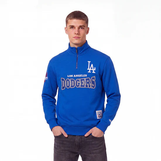 PRO STANDAR LOS ANGELES DAY ONE MEN'S QUARTER-ZIP PULLOVER - ROYAL