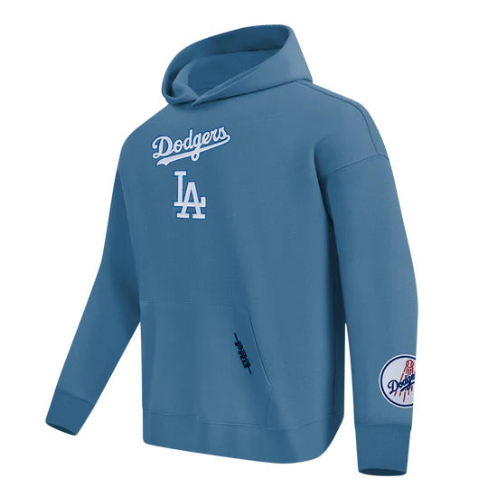 PRO STANDAR LOS ANGELES DODGERS WINGSPAN MEN'S DROP SHOULDER FLC PO HOODIE