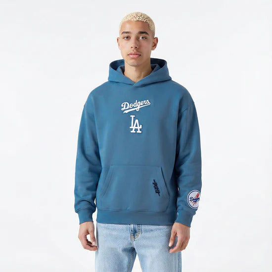 PRO STANDAR LOS ANGELES DODGERS WINGSPAN MEN'S DROP SHOULDER FLC PO HOODIE