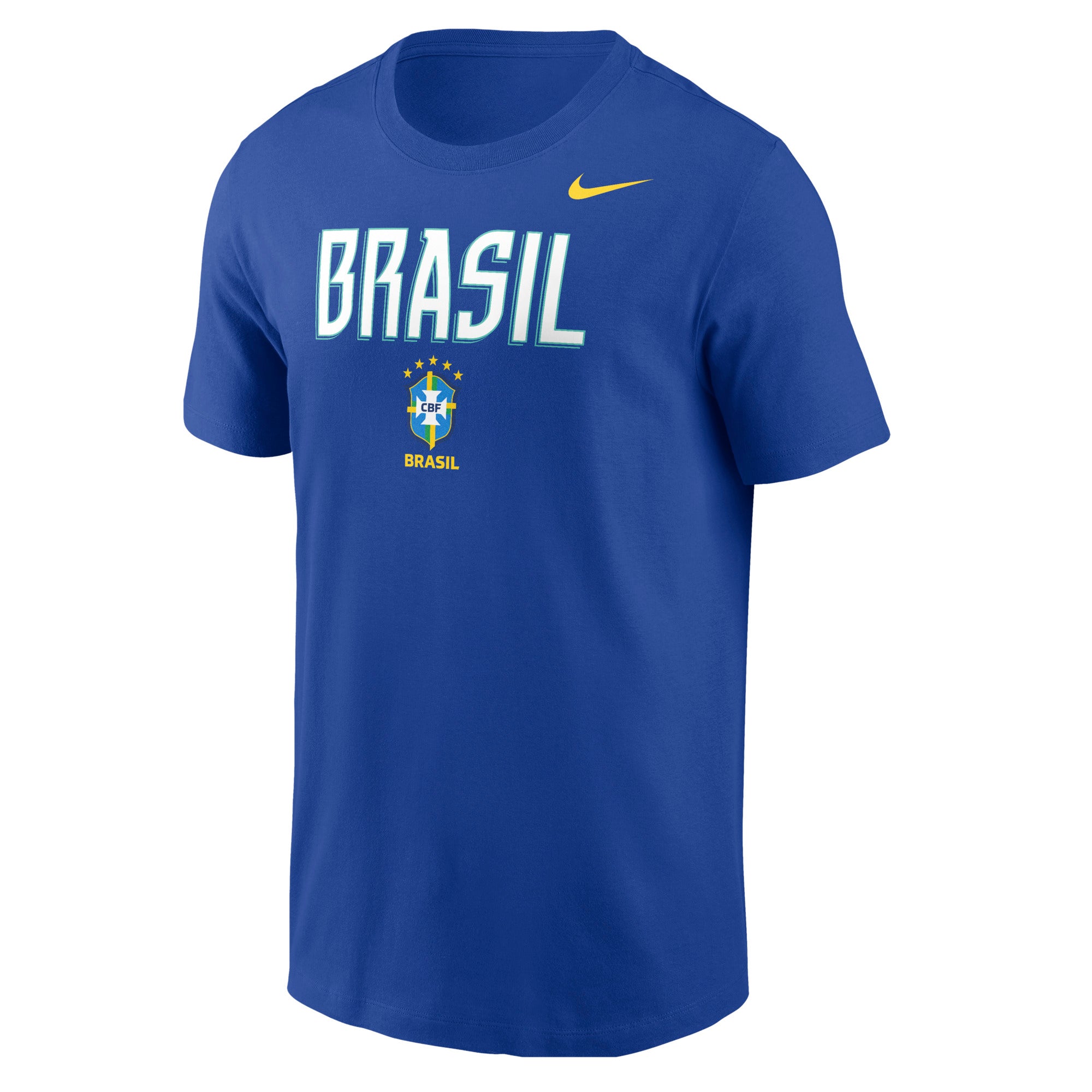 Nike Brazil Men's Core Cotton Soccer T-Shirt-