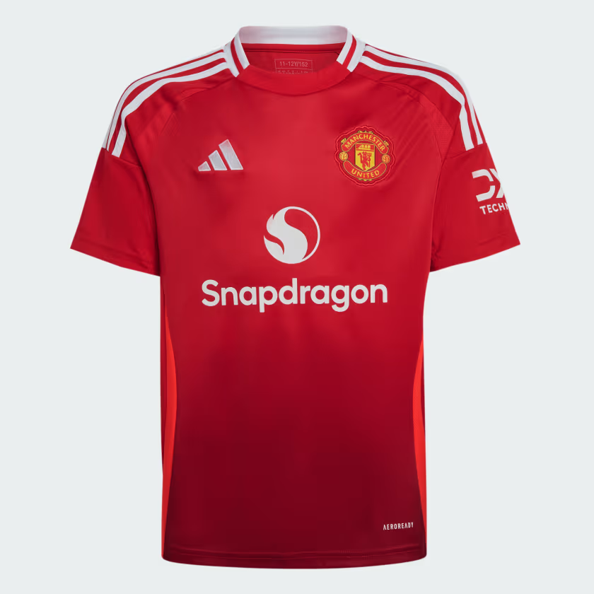 Adidas Youth Manchester United Home Jersey 24/25