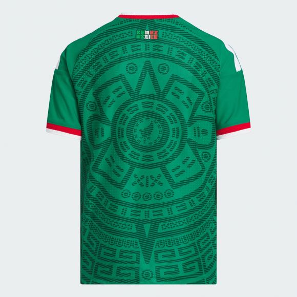 Adidas Youth Mexico Home Authentic Jersey 2026