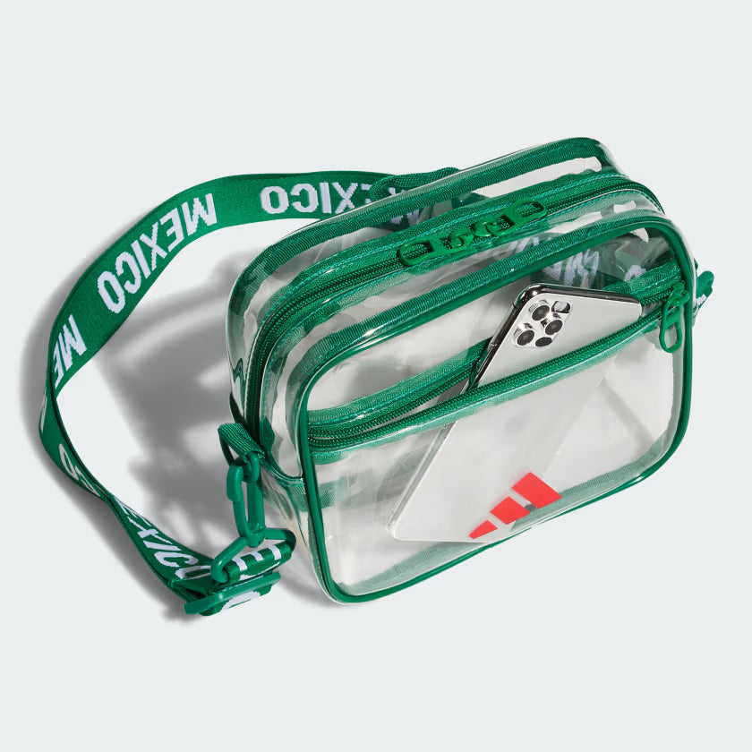 Adidas Mexico Clear Crossbody-Bold Green / Scarlet
