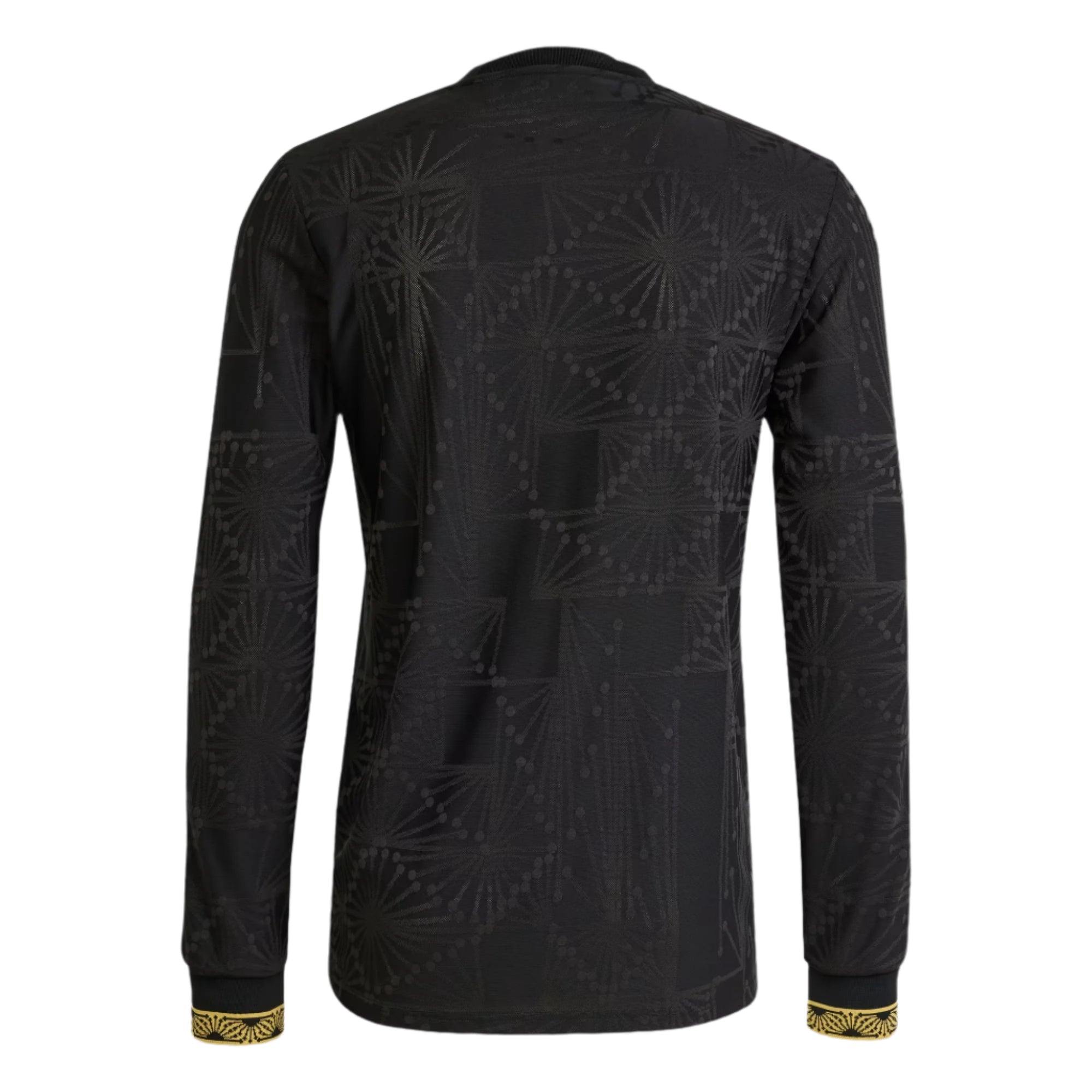 Adidas Mexico FMF Authentic Long Sleeve Jersey 2025- Black/Gold