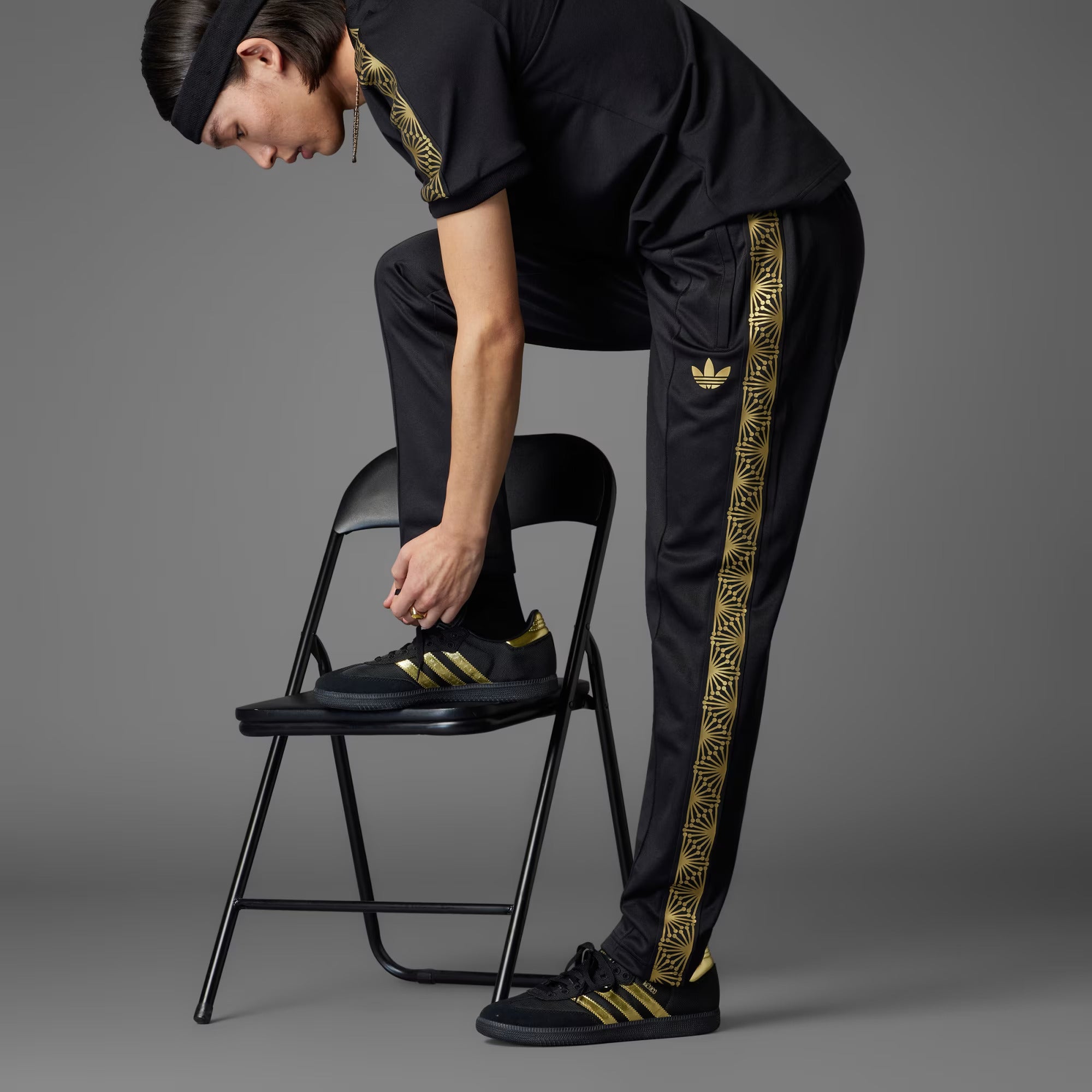 Adidas Mexico Tracksuit Pants-Black