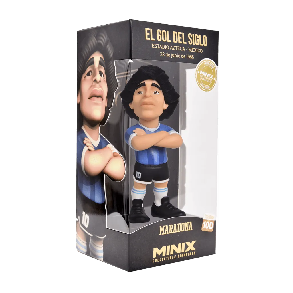 Minix 12CM "Maradona" Century Goal Limited Edition Collectible Figure