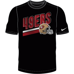 Nike San Francisco 49ers T-Shirt-Black