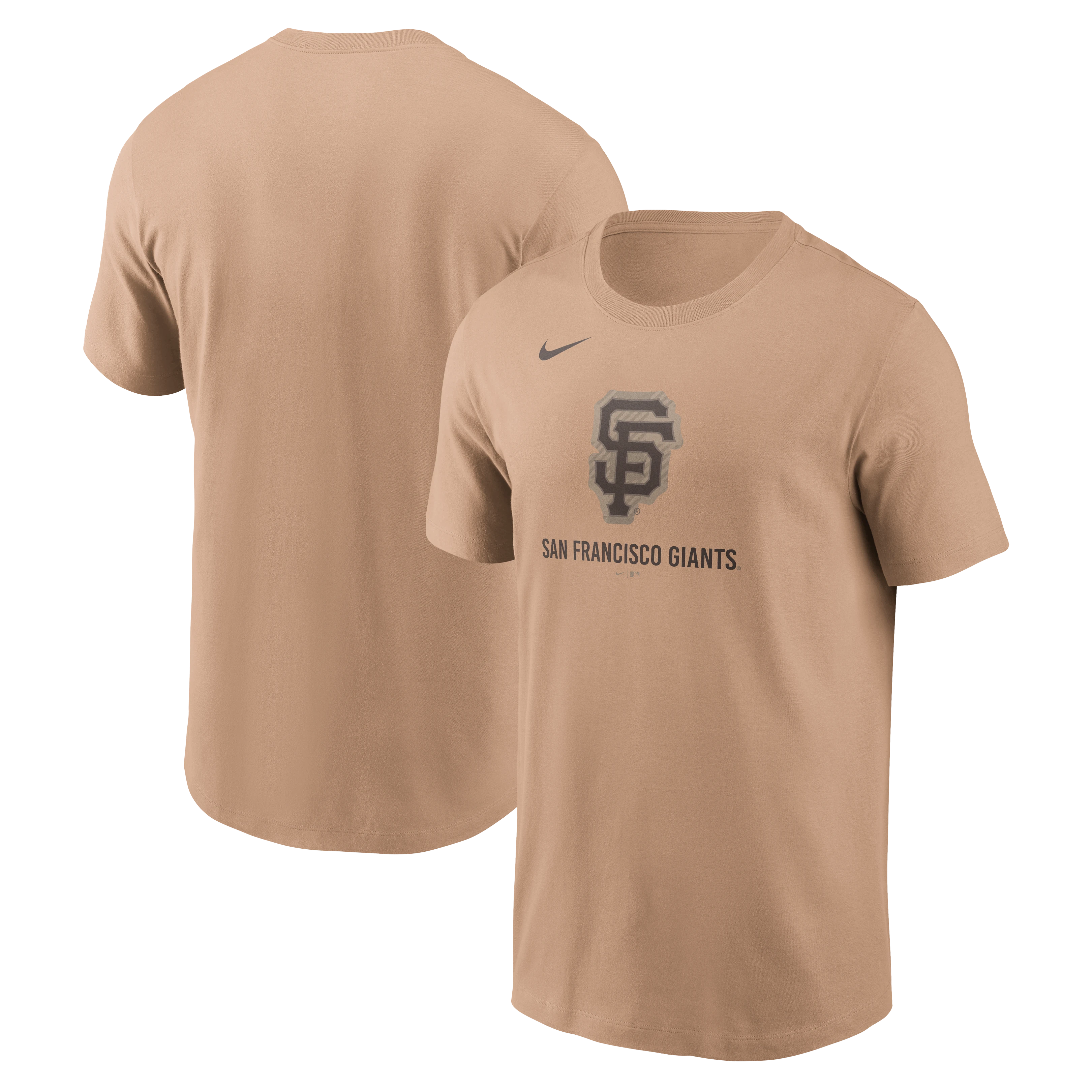 Nike San Francisco Giants Offensive Transition T-Shirt - Hemp