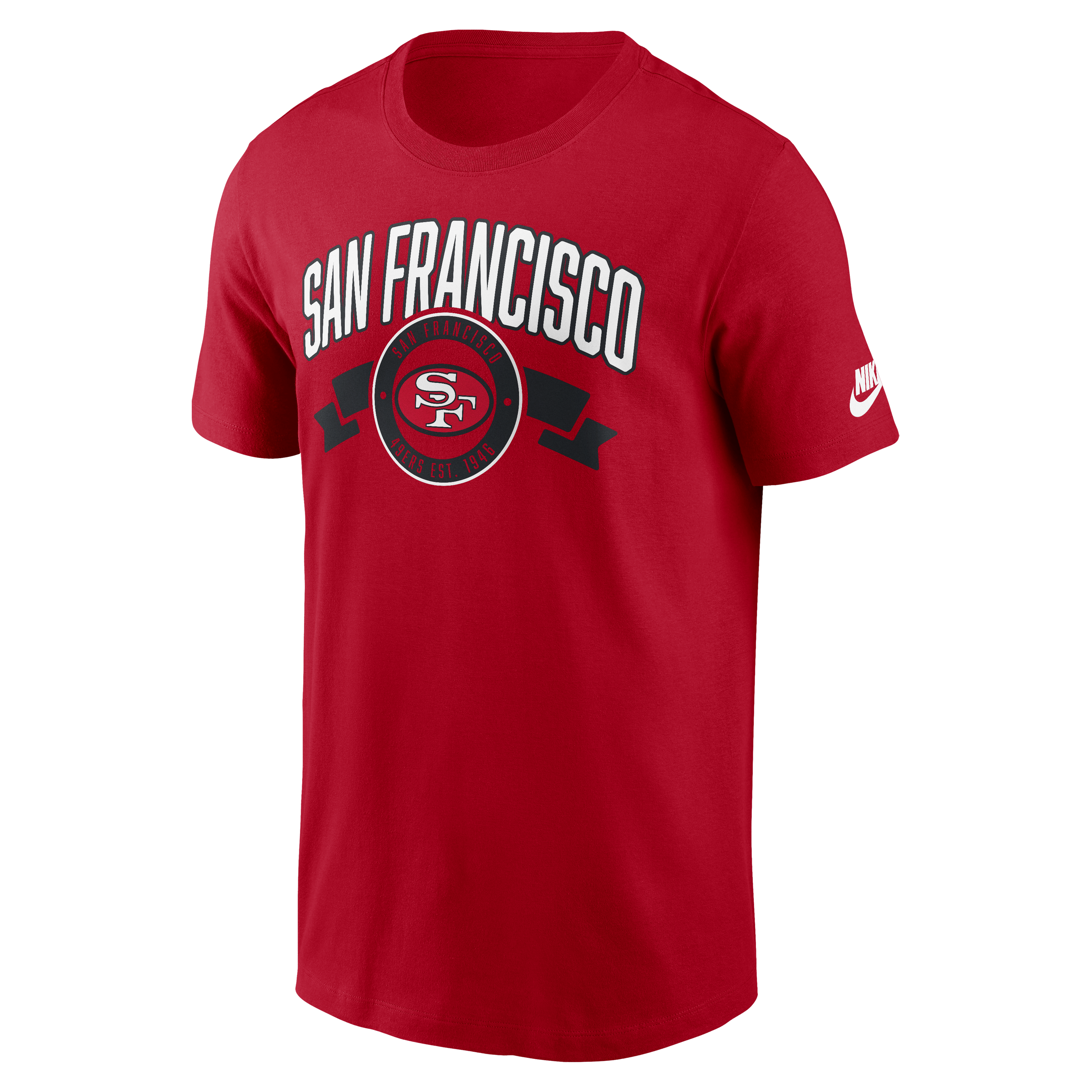 Nike San Francisco 49ers Club T-Shirt-Red