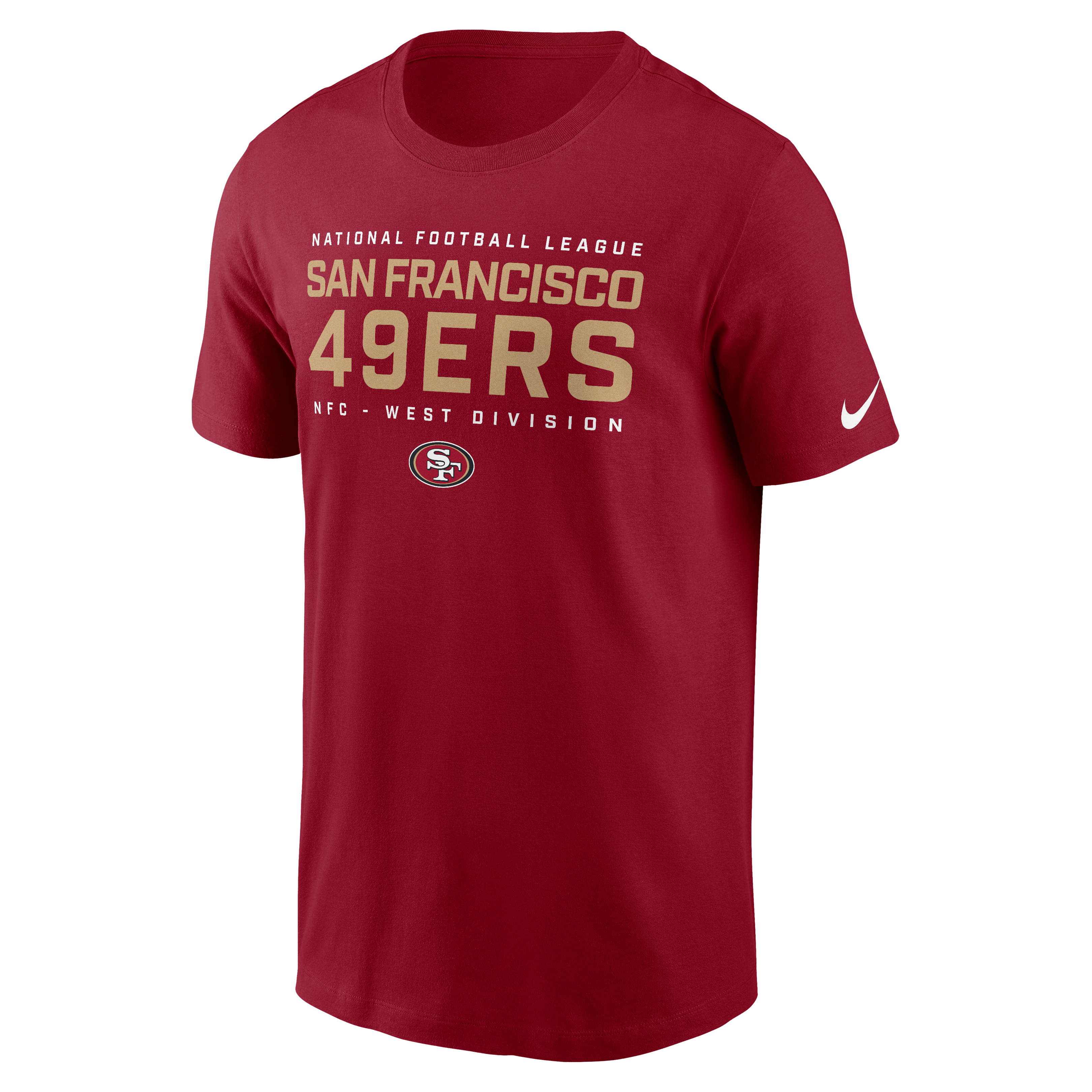 Nike Men's San Francisco 49ers NFC T-Shirt-Red