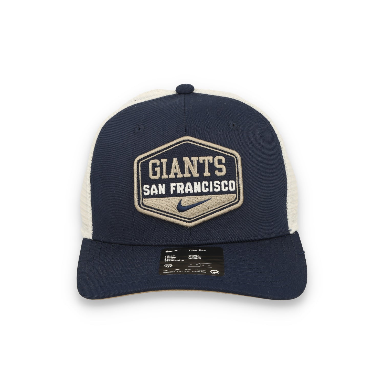 Nike San Francisco Giants RISE Trucker Hat - Navy/White