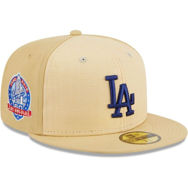 New Era Los Angeles Dodgers Raffia 59FIFTY Fitted