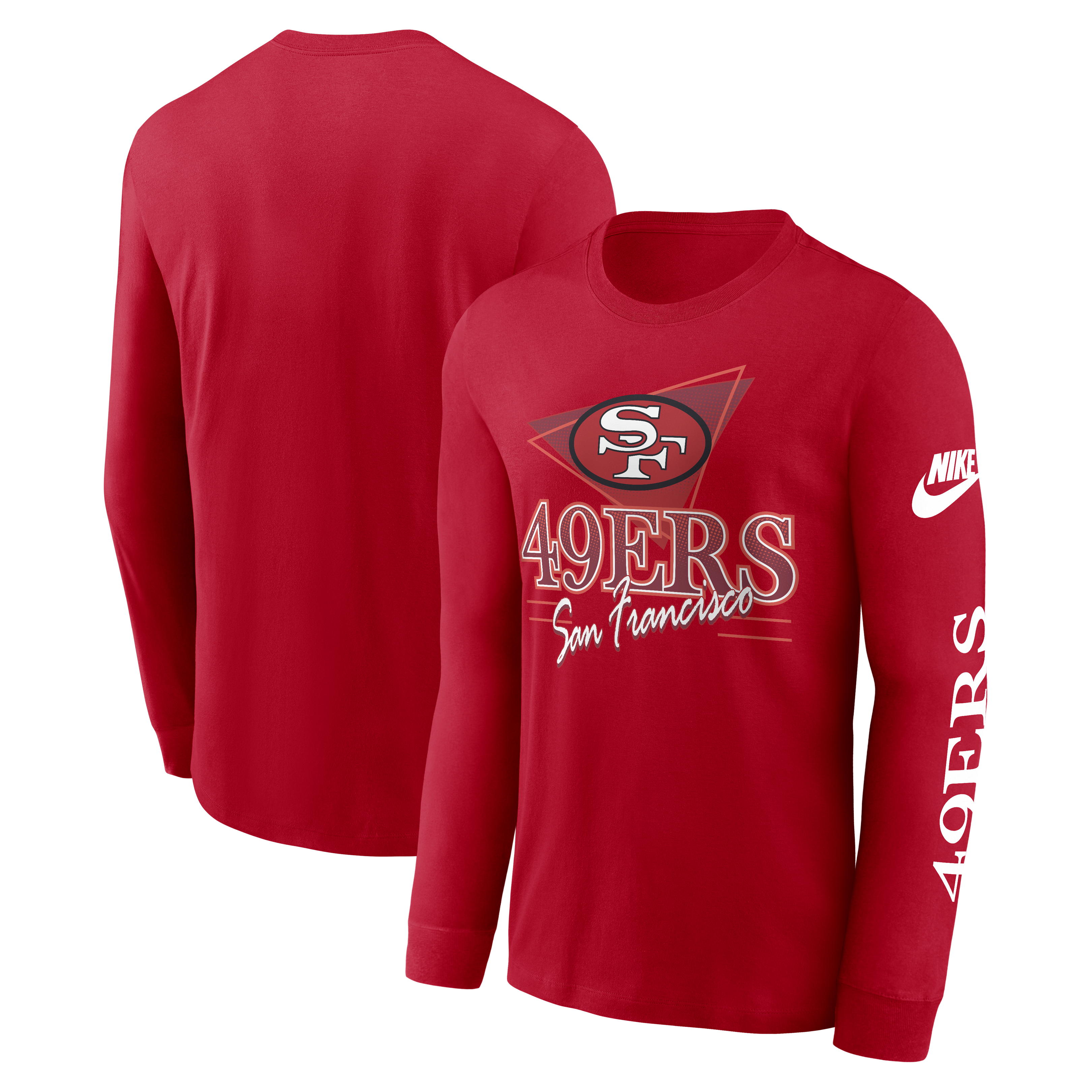 Nike Men's San Francisco 49ers Rewind Long Sleeve T-Shirt