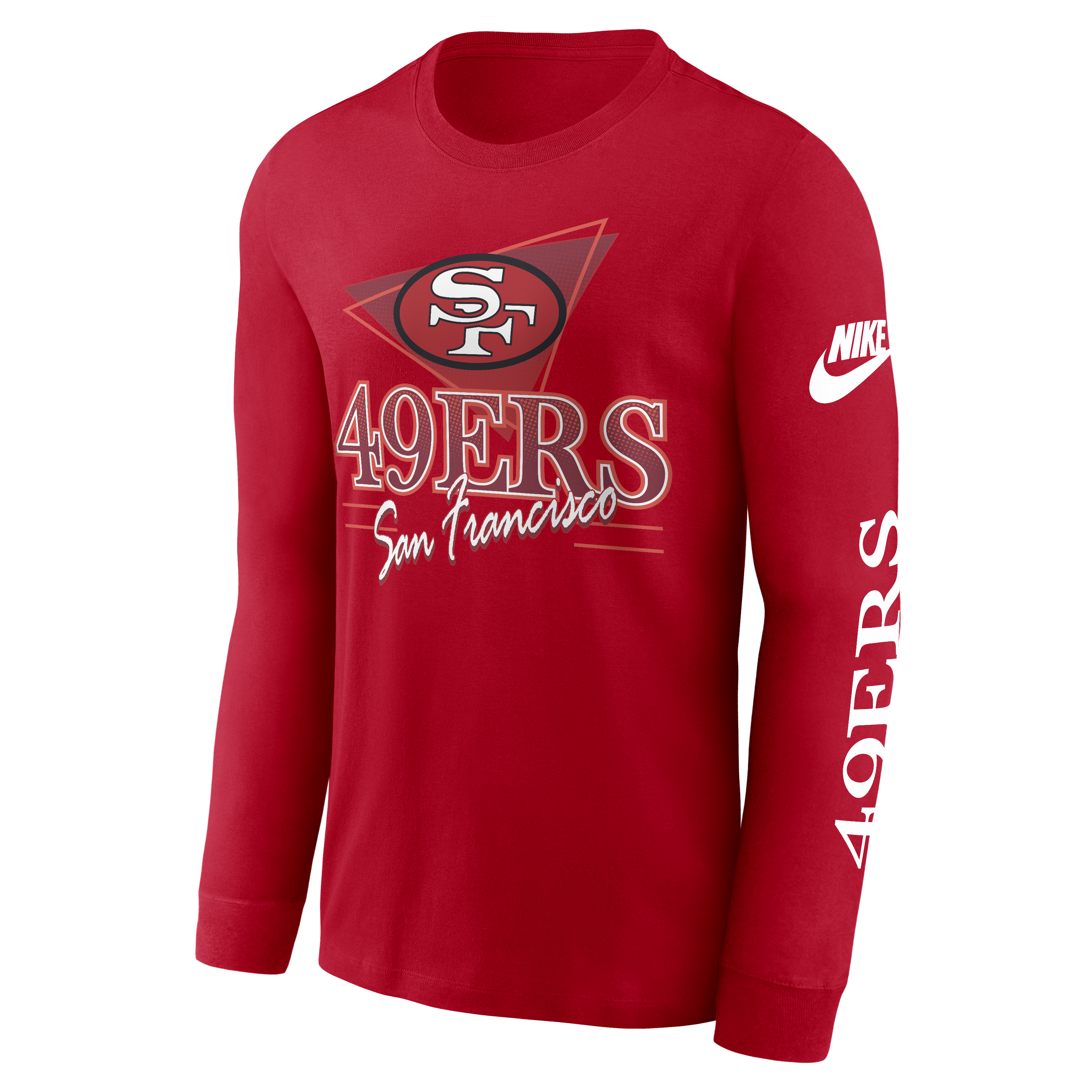 Nike Men's San Francisco 49ers Rewind Long Sleeve T-Shirt