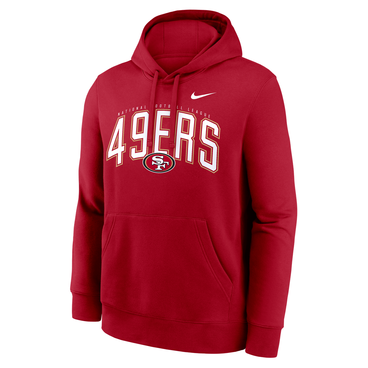 Nike San Francisco 49ers Expect Victory Club Fleece Pullover Hoodie