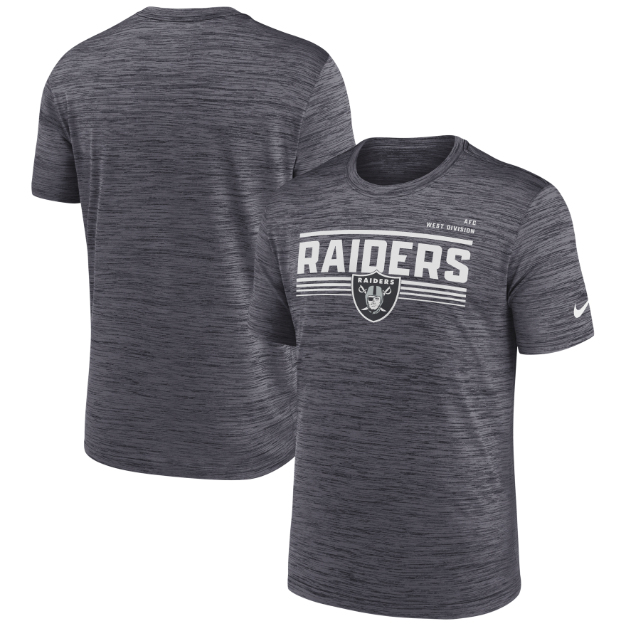 Nike Men's Las Vegas Raiders 2023 Yardline Performance T-Shirt-Grey
