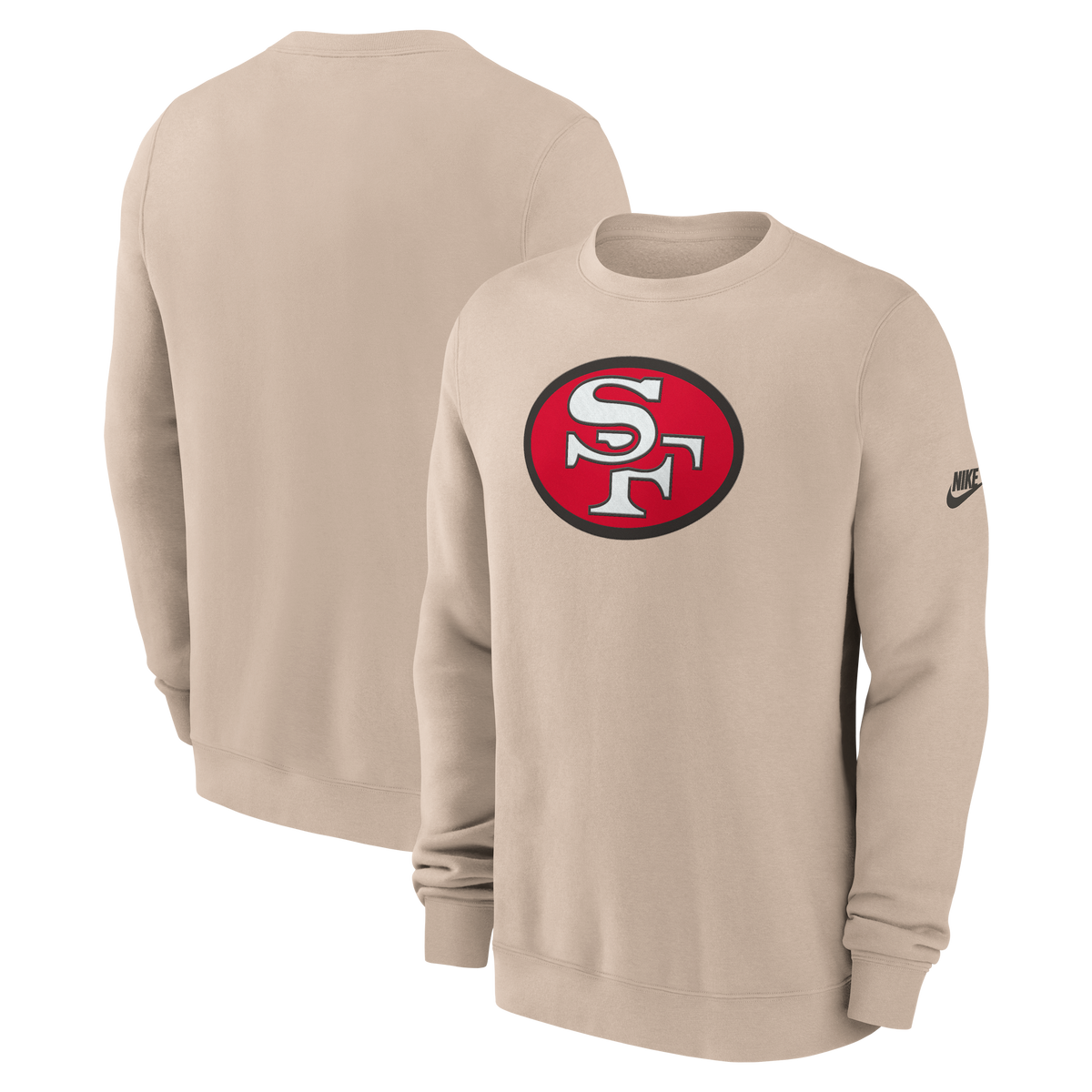 Nike San Francisco 49ers I-Formation Rewind Club Crewneck Sweatshirt