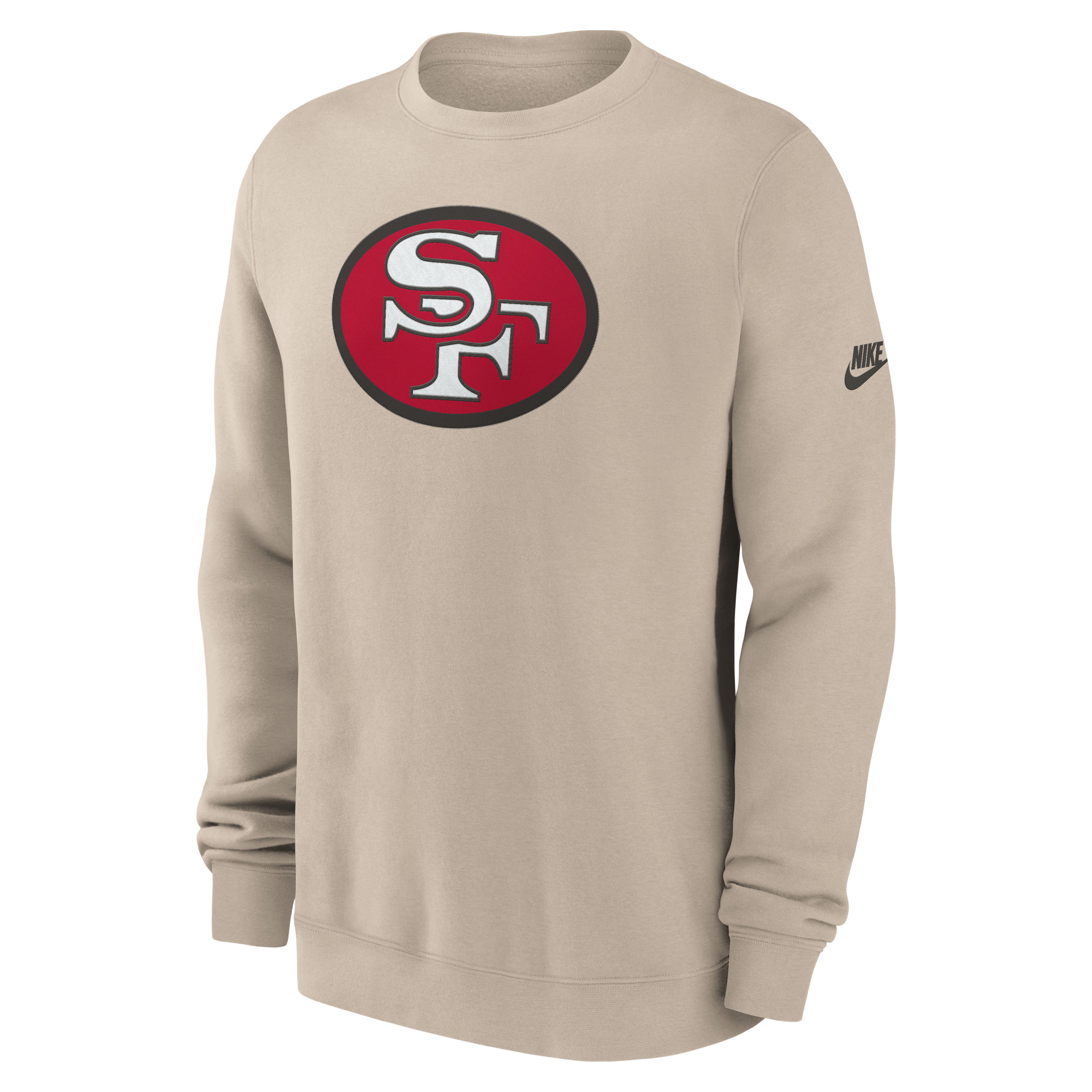 Nike San Francisco 49ers I-Formation Rewind Club Crewneck Sweatshirt