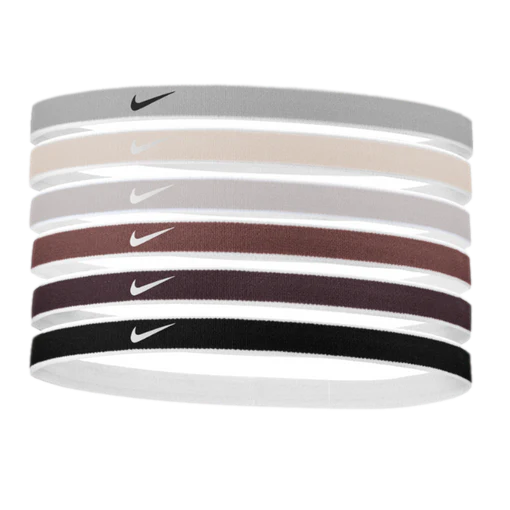 Nike Swoosh Sport Headbands 6 Pack-Multi Color