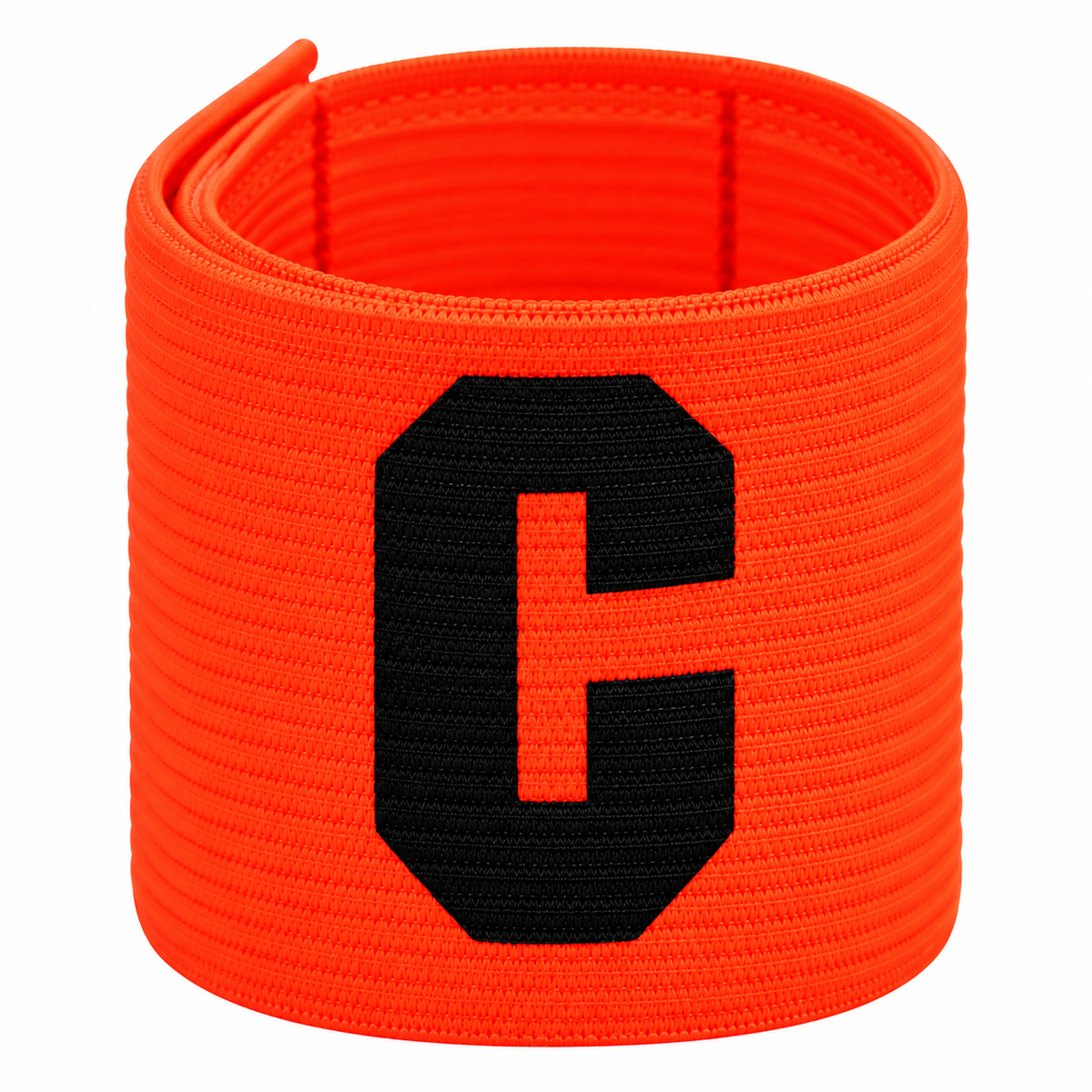 Just 4 Kicks Youth European Style Captain Band-Neon Orange