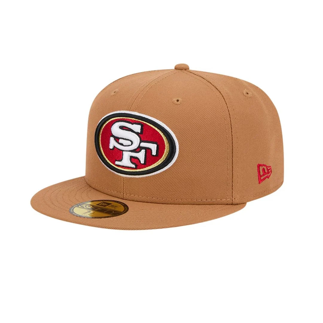New Era Youth San Francisco 49ers Color Pack 9FIFTY Snapback Hat-Light Bronze