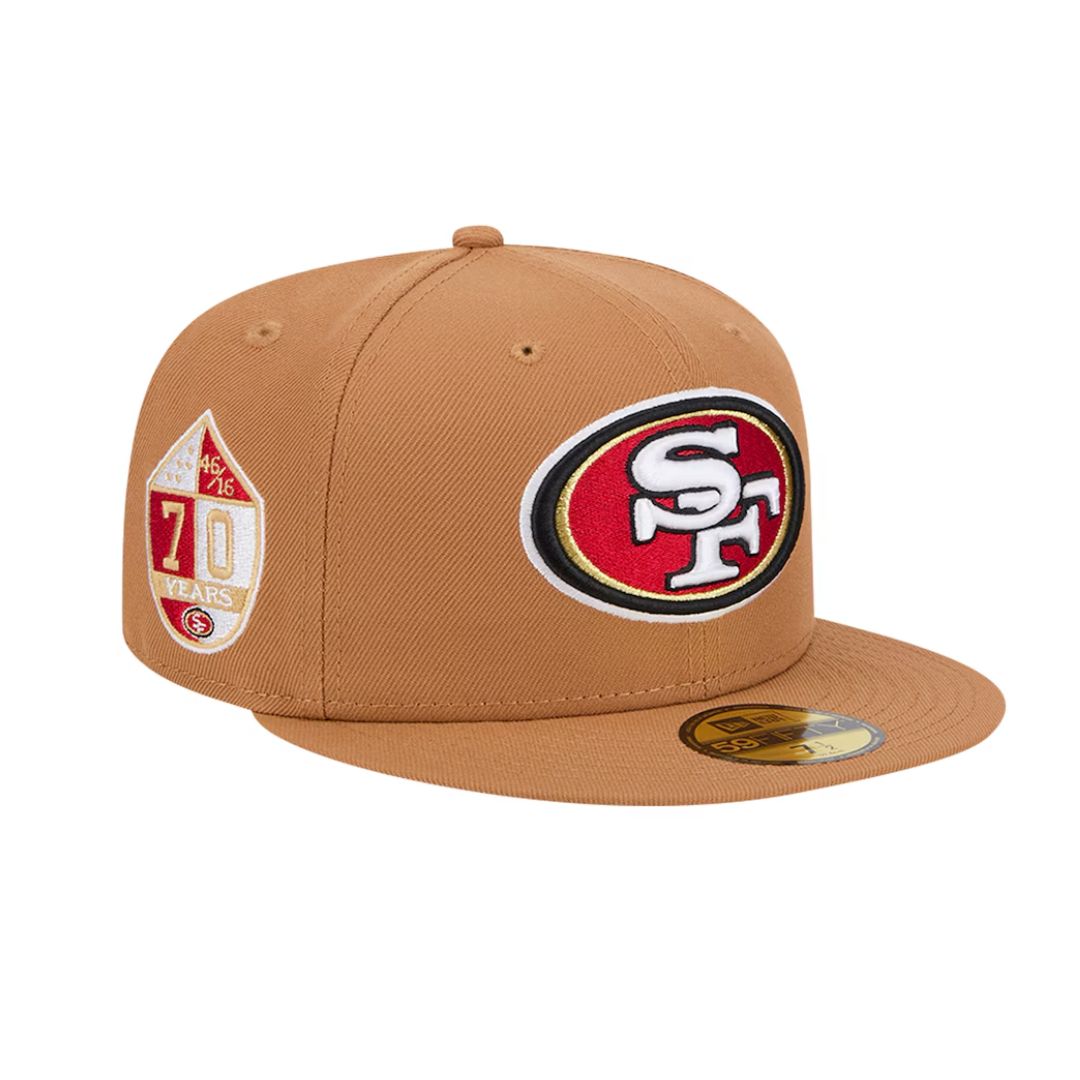 New Era San Francisco 49ers Color Pack 9FIFTY Snapback Hat - Brown