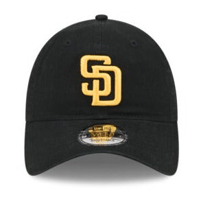 New Era San Diego Padres Core Classic 2.0 9TWENTY Adjustable Hat-Black/Yellow