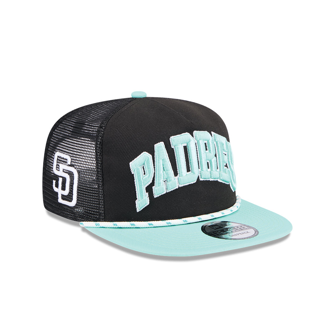 New Era San Diego Padres Throwback The Golfer Snapback Hat