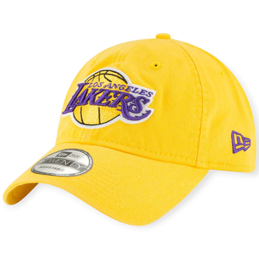 New Era Los Angeles Lakers 2.0 Core Classic 9TWENTY Adjustable Hat-Yellow