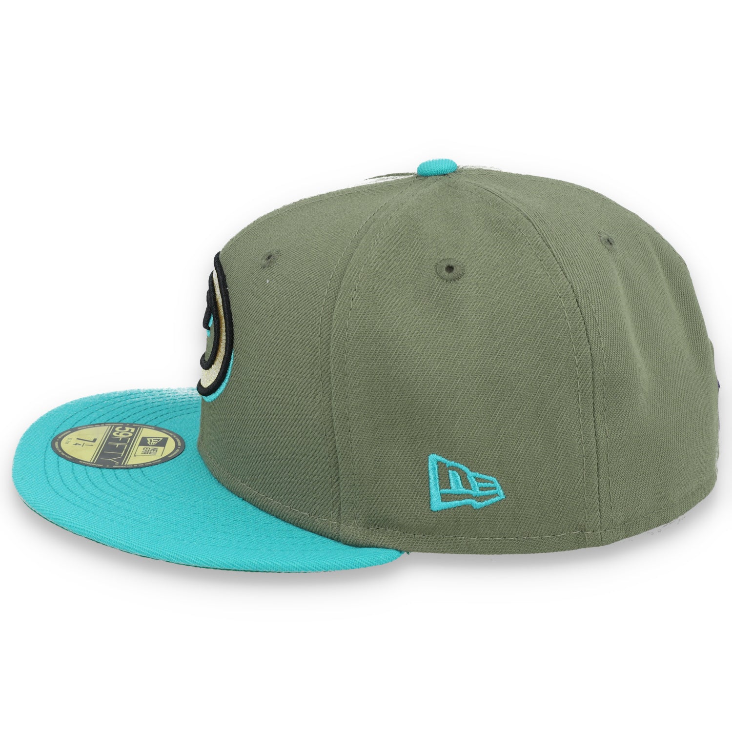 New Era Arizona Diamondbacks 10th Anniversary Side Patch 59FIFTY Fitted Hat- Olive Green